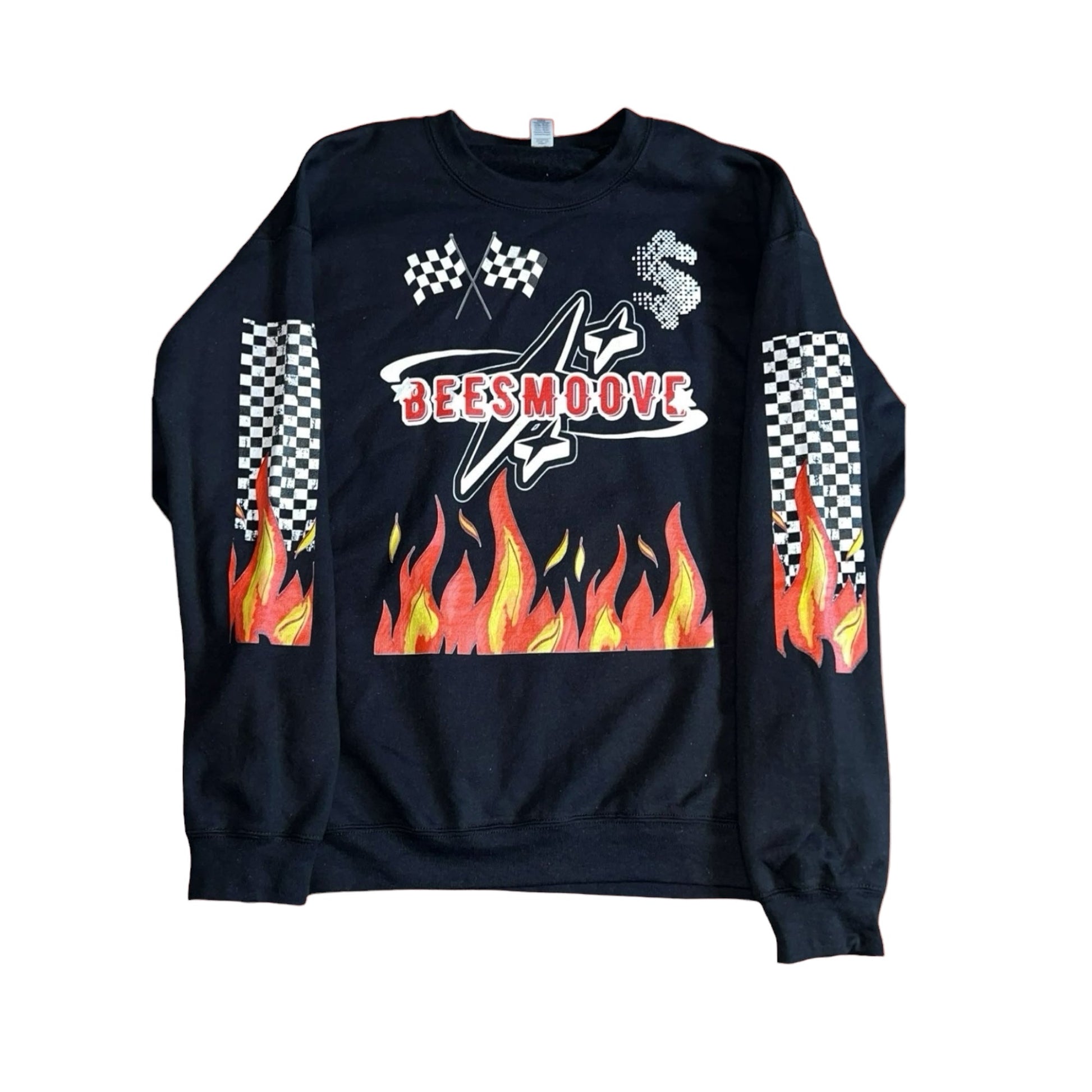 Beesmoove racer flame Unisex Sweatshirt - Beesmoove