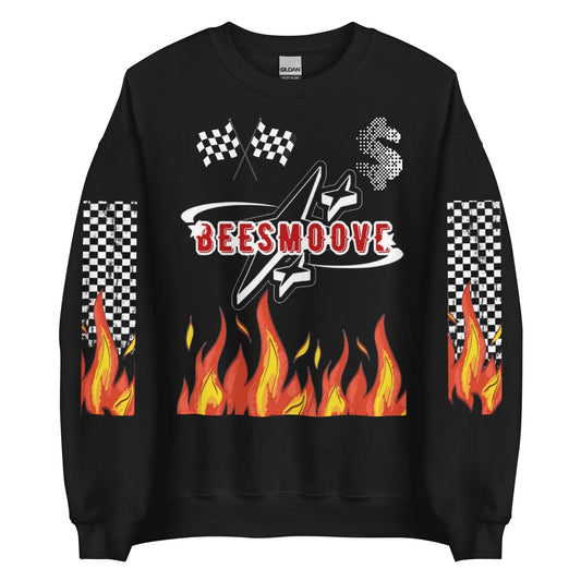 Beesmoove racer flame Unisex Sweatshirt - Beesmoove