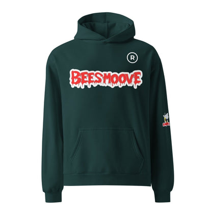 Beesmoove raw R Unisex oversized hoodie - Beesmoove