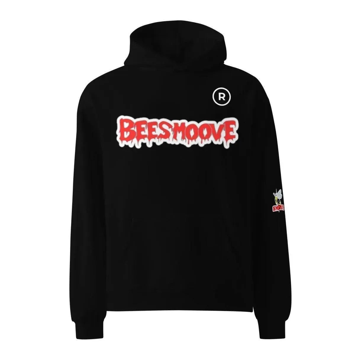 Beesmoove raw R Unisex oversized hoodie - Beesmoove