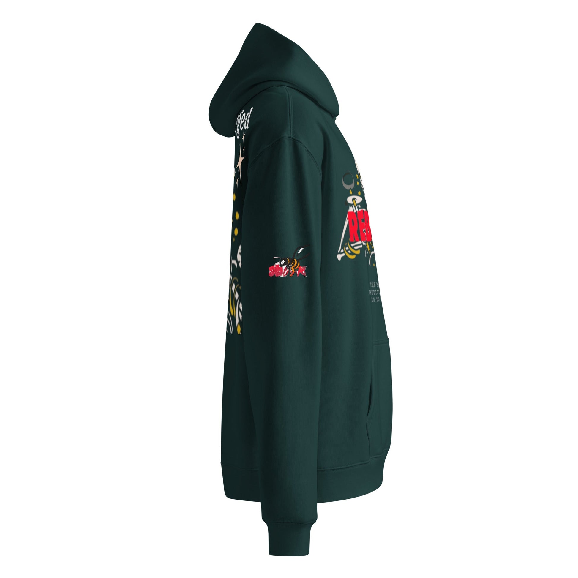 Beesmoove reborn 2 Unisex oversized hoodie - Beesmoove