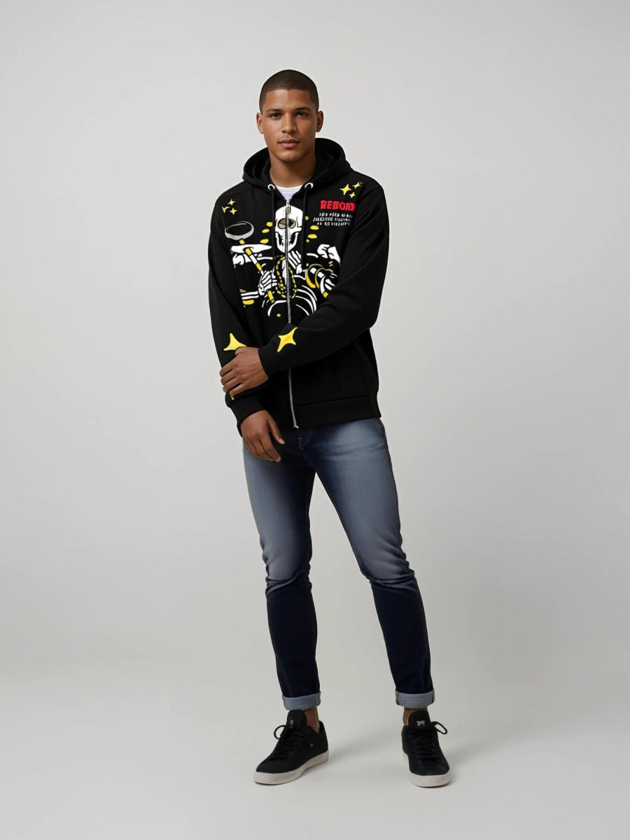 Beesmoove reborn Unisex zip hoodie - Beesmoove