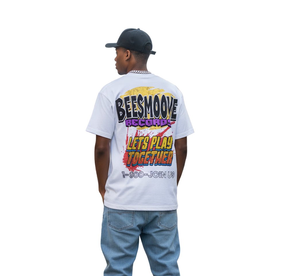 BEESMOOVE Records: Let’s Play Together (throwback) Tee - Beesmoove