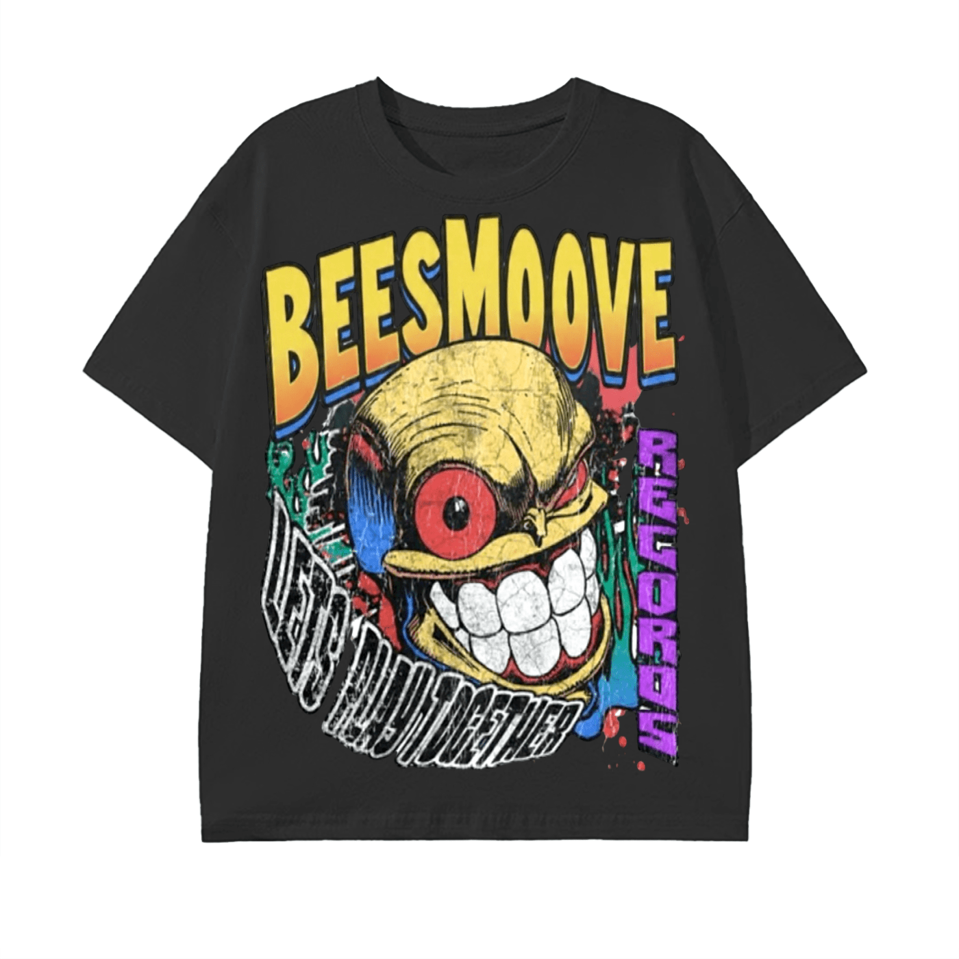 BEESMOOVE Records: Let’s Play Together (throwback) Tee - Beesmoove