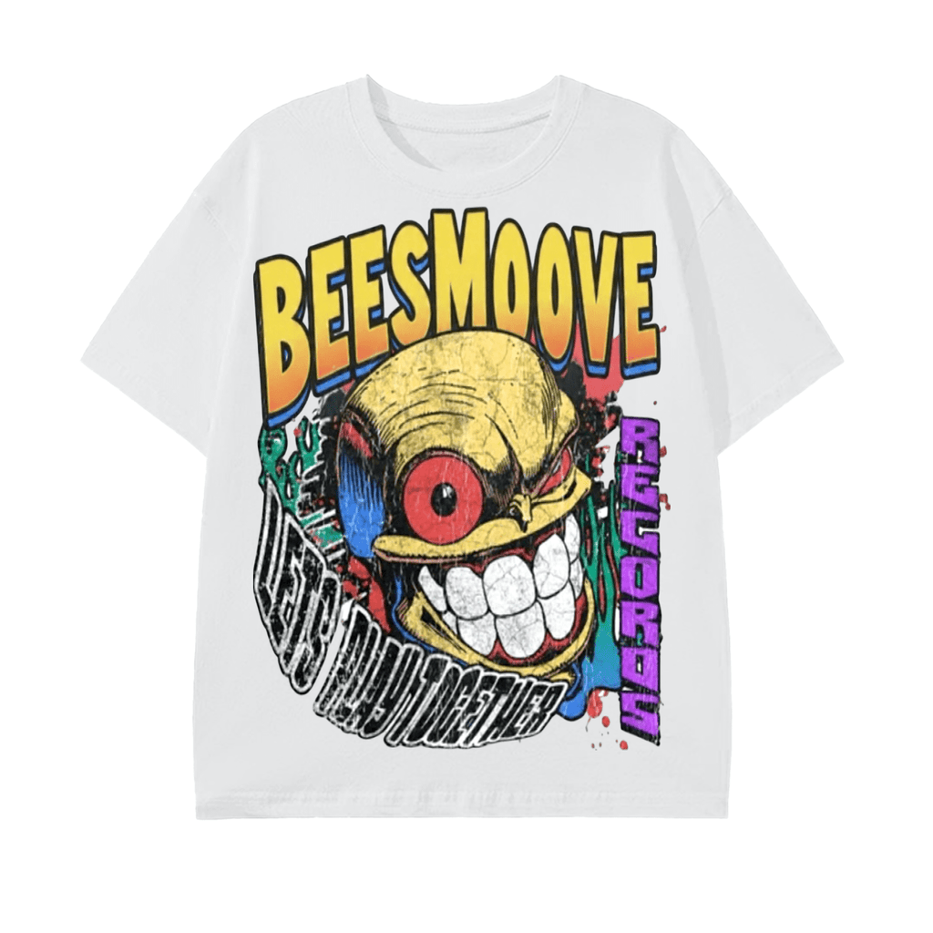 BEESMOOVE Records: Let’s Play Together (throwback) Tee - Beesmoove