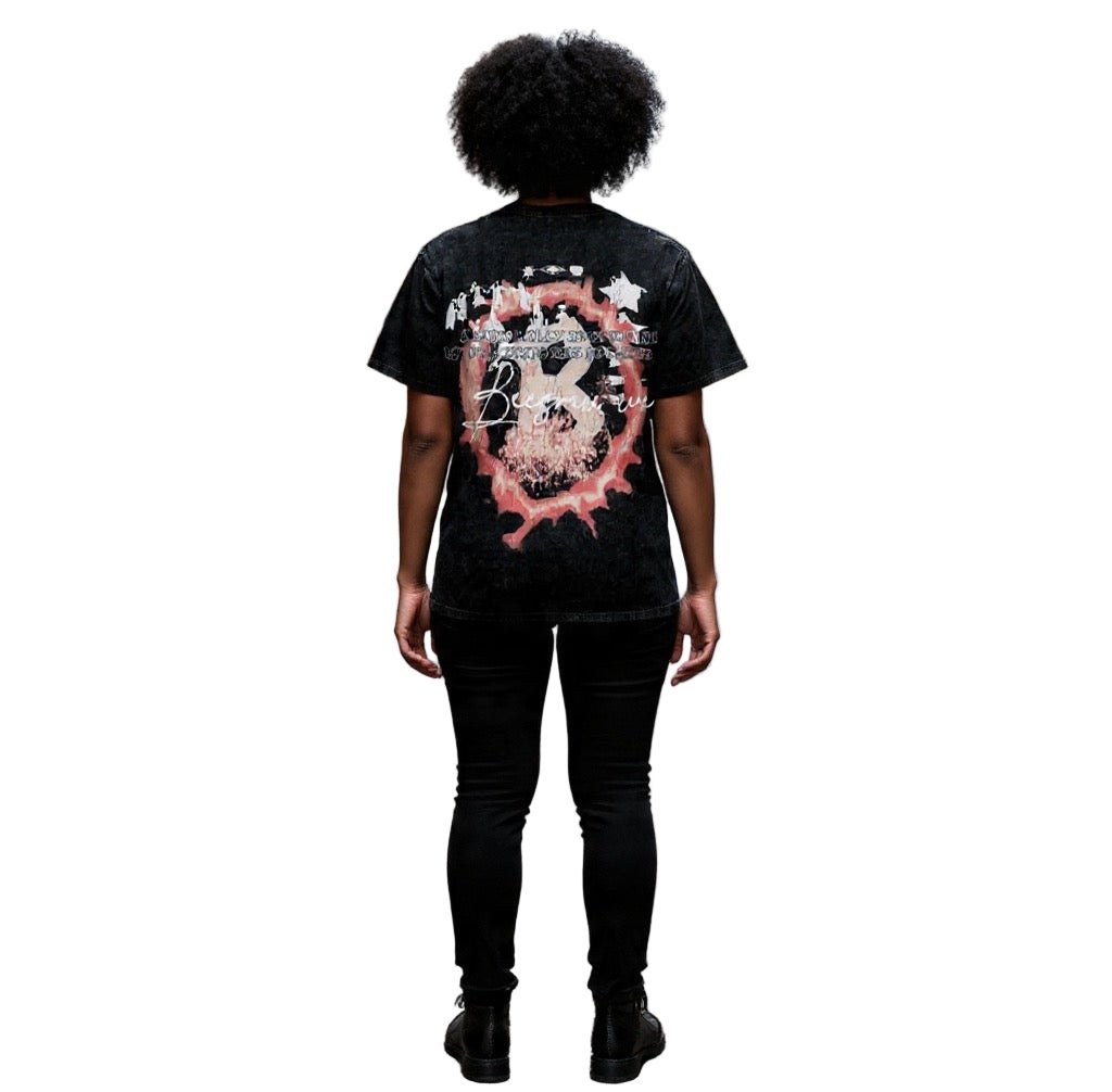 BEESMOOVE Resurrection Washed Oversized Cotton T-Shirt - Beesmoove