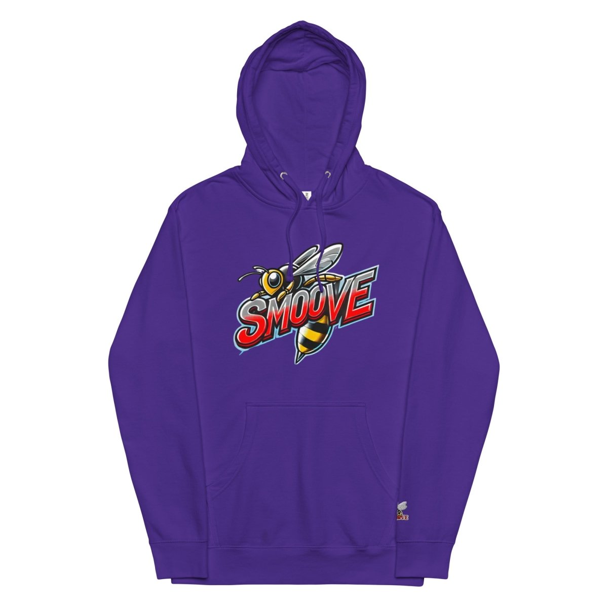 Beesmoove retro 1 Unisex midweight hoodie - Beesmoove