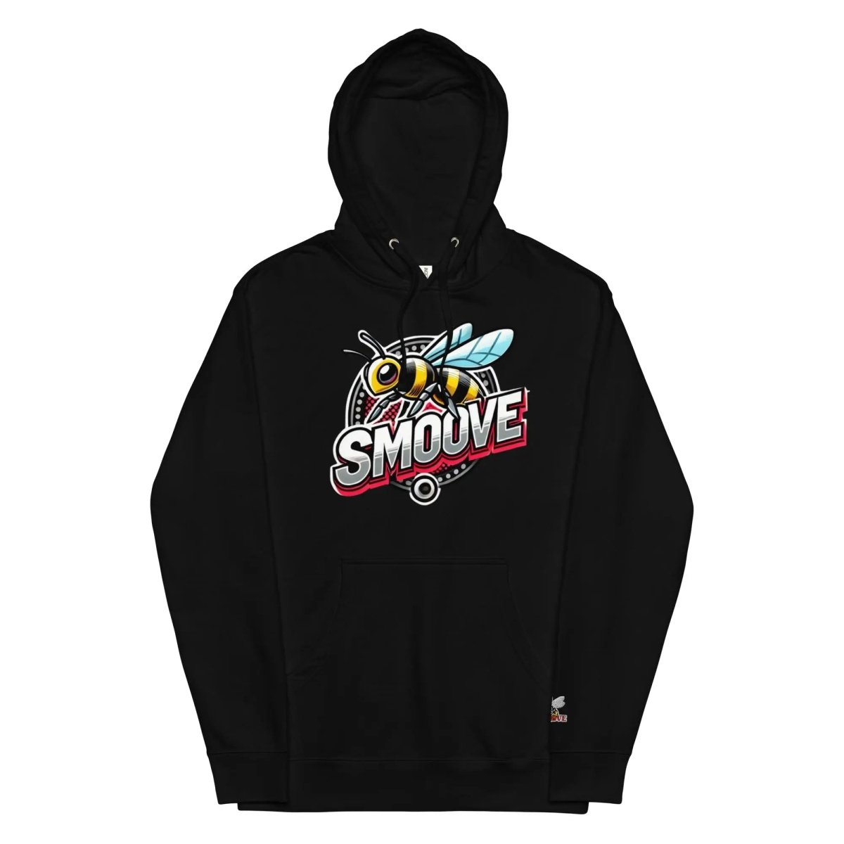 Beesmoove retro 2 Unisex midweight hoodie - Beesmoove