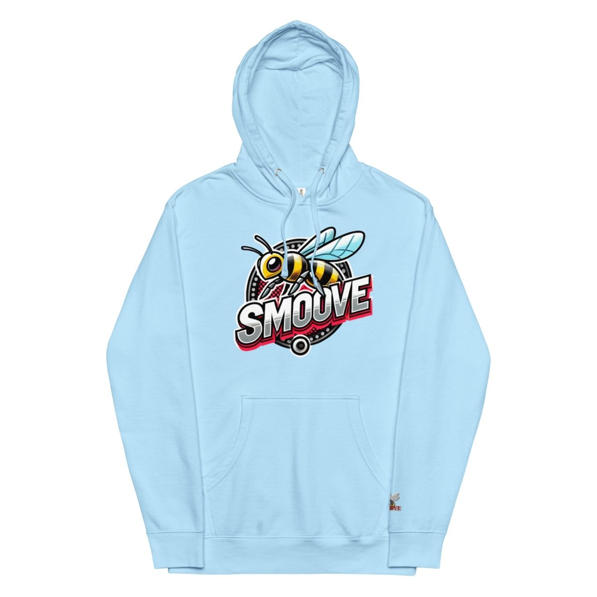 Beesmoove retro 2 Unisex midweight hoodie - Beesmoove