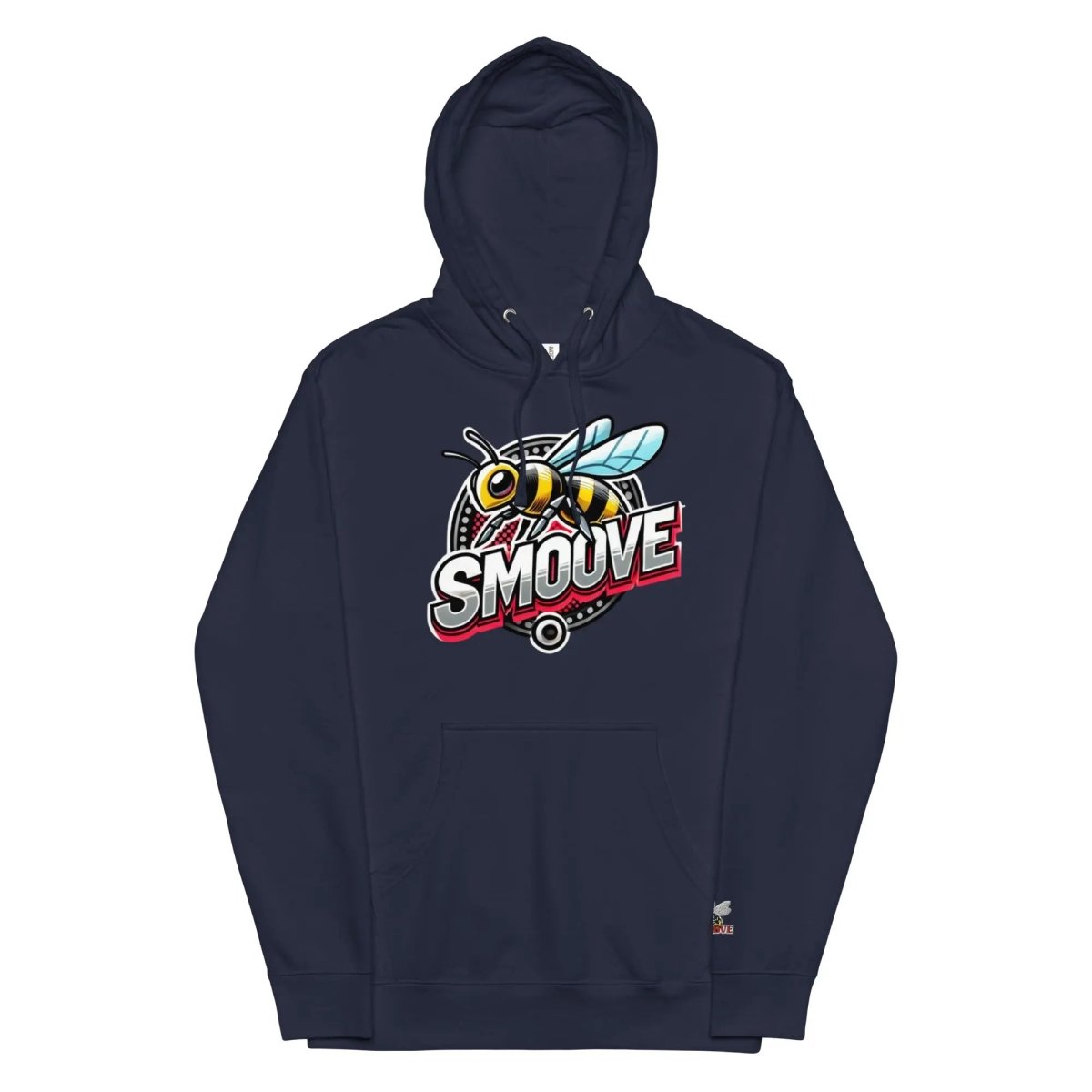 Beesmoove retro 2 Unisex midweight hoodie - Beesmoove