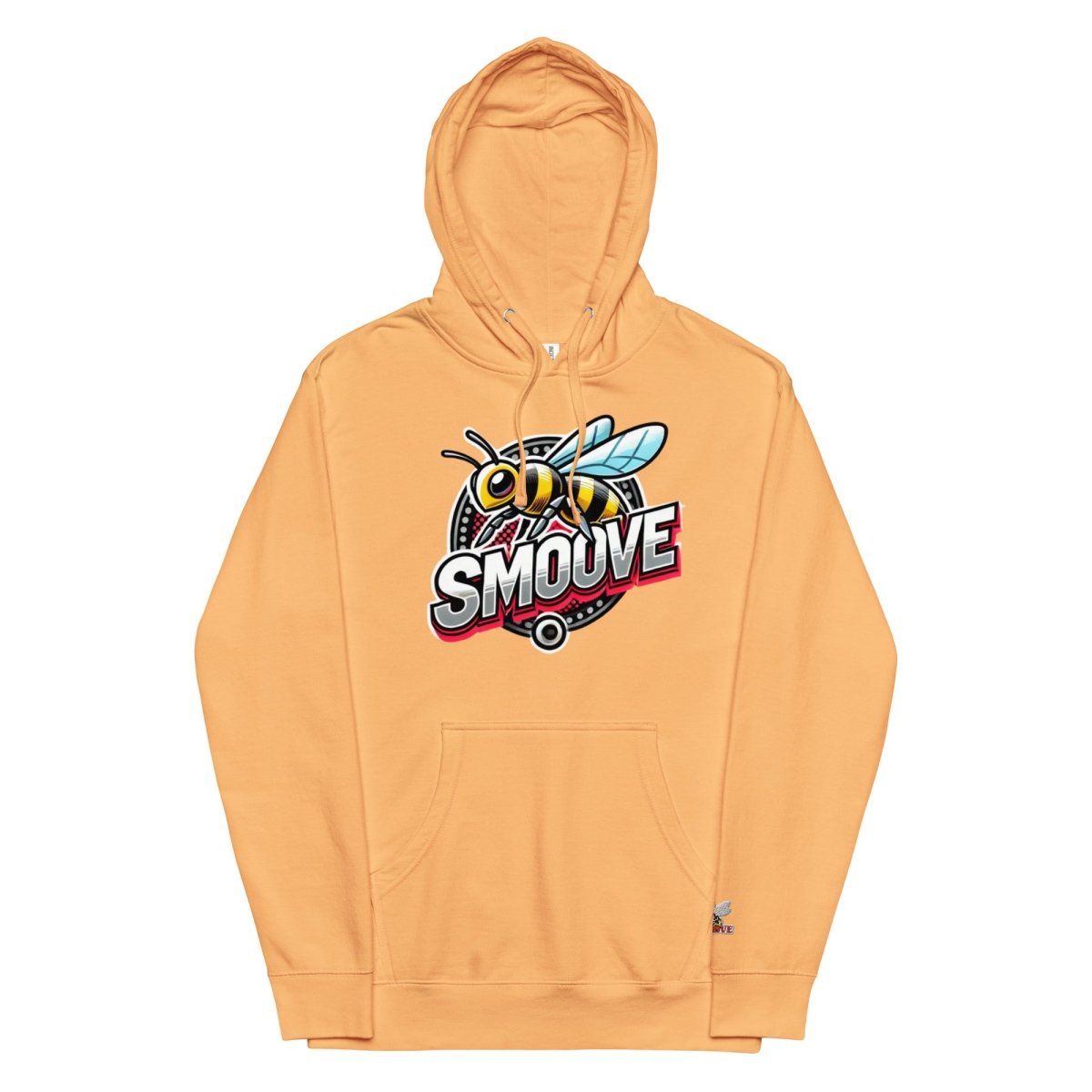 Beesmoove retro 2 Unisex midweight hoodie - Beesmoove