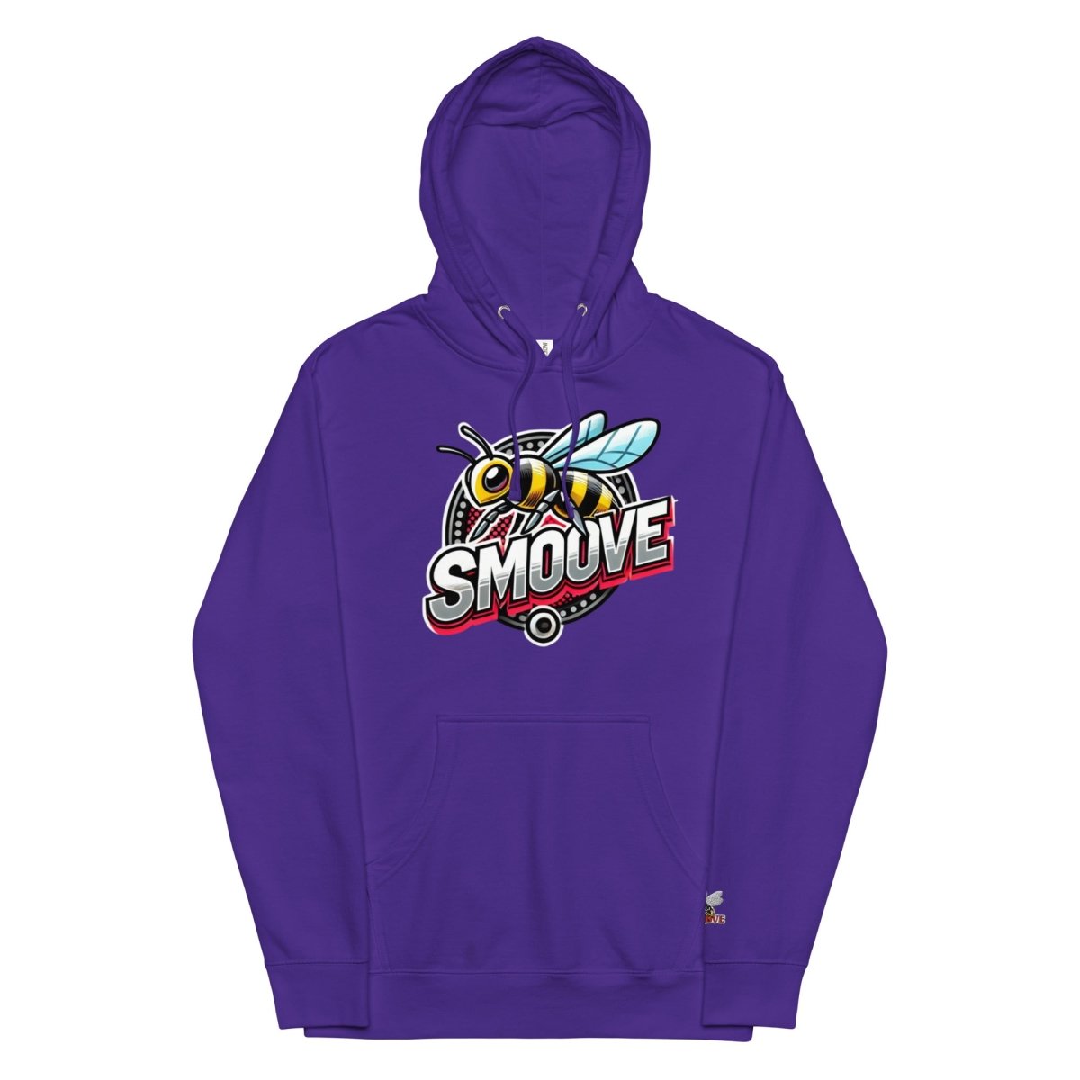 Beesmoove retro 2 Unisex midweight hoodie - Beesmoove