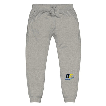 Beesmoove retro blue yellow Unisex fleece sweatpants - Beesmoove