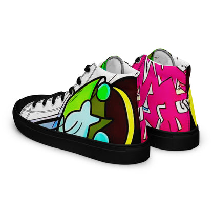 Beesmoove Retro Design Women’s High Top Canvas Shoes - Beesmoove