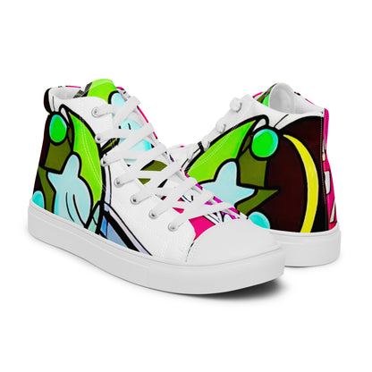 Beesmoove Retro Design Women’s High Top Canvas Shoes - Beesmoove