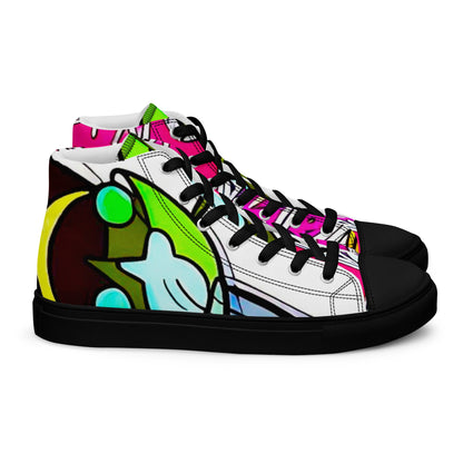 Beesmoove Retro Design Women’s High Top Canvas Shoes - Beesmoove