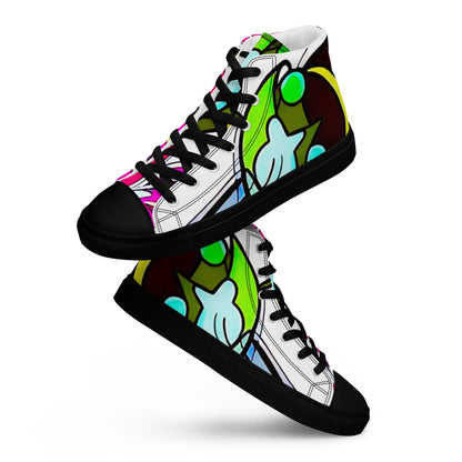 Beesmoove Retro Design Women’s High Top Canvas Shoes - Beesmoove