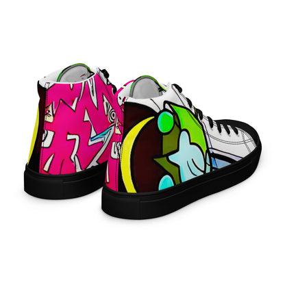 Beesmoove Retro Design Women’s High Top Canvas Shoes - Beesmoove