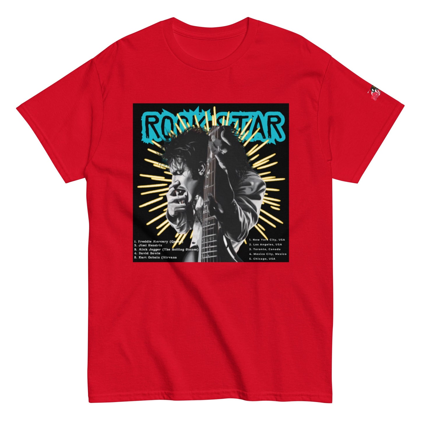 Beesmoove rock star city tour Unisex classic tee - Beesmoove