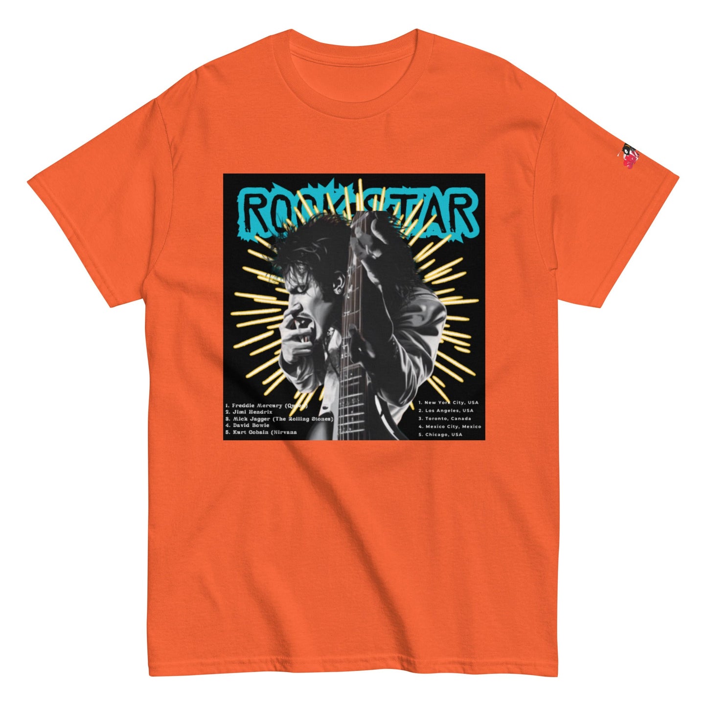 Beesmoove rock star city tour Unisex classic tee - Beesmoove