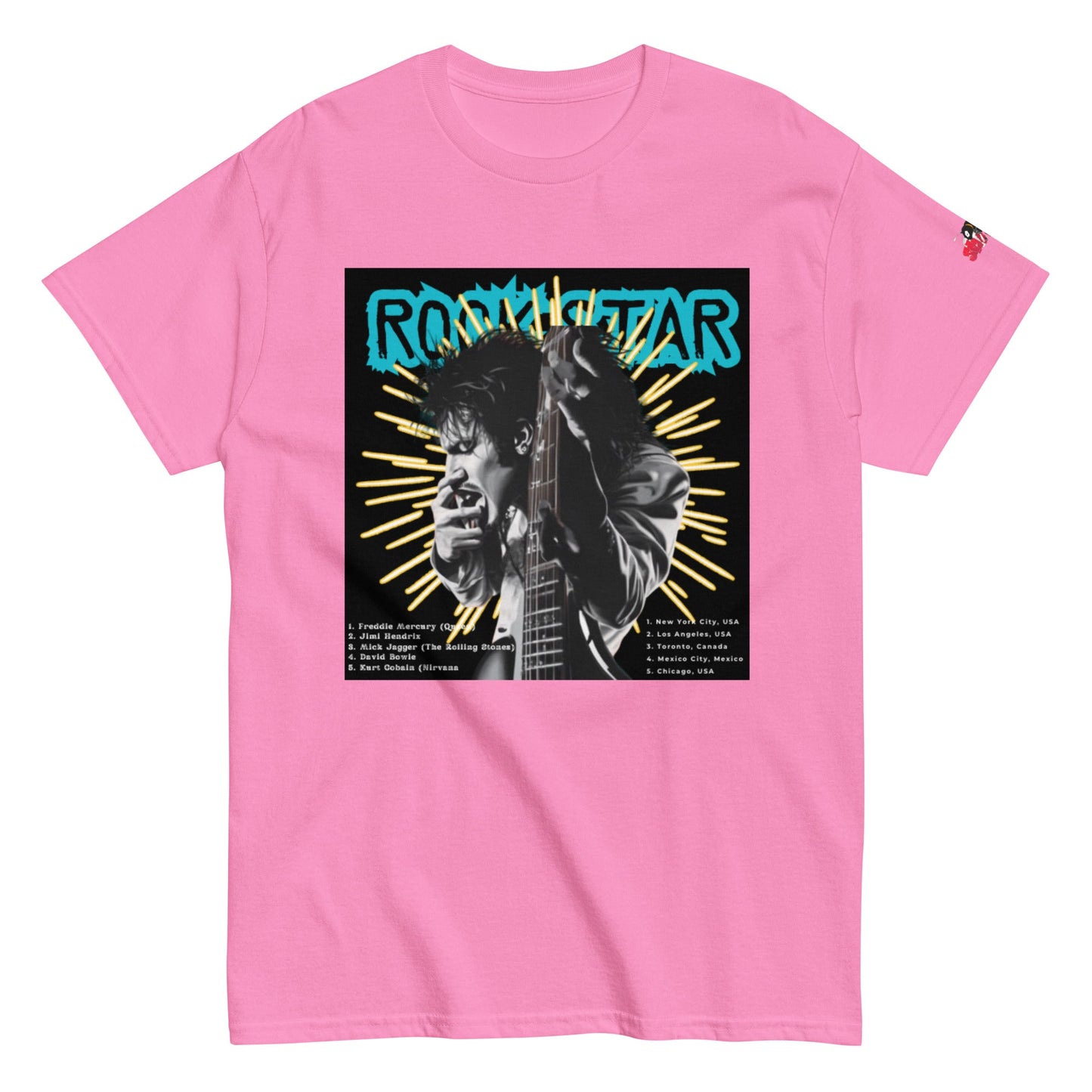 Beesmoove rock star city tour Unisex classic tee - Beesmoove