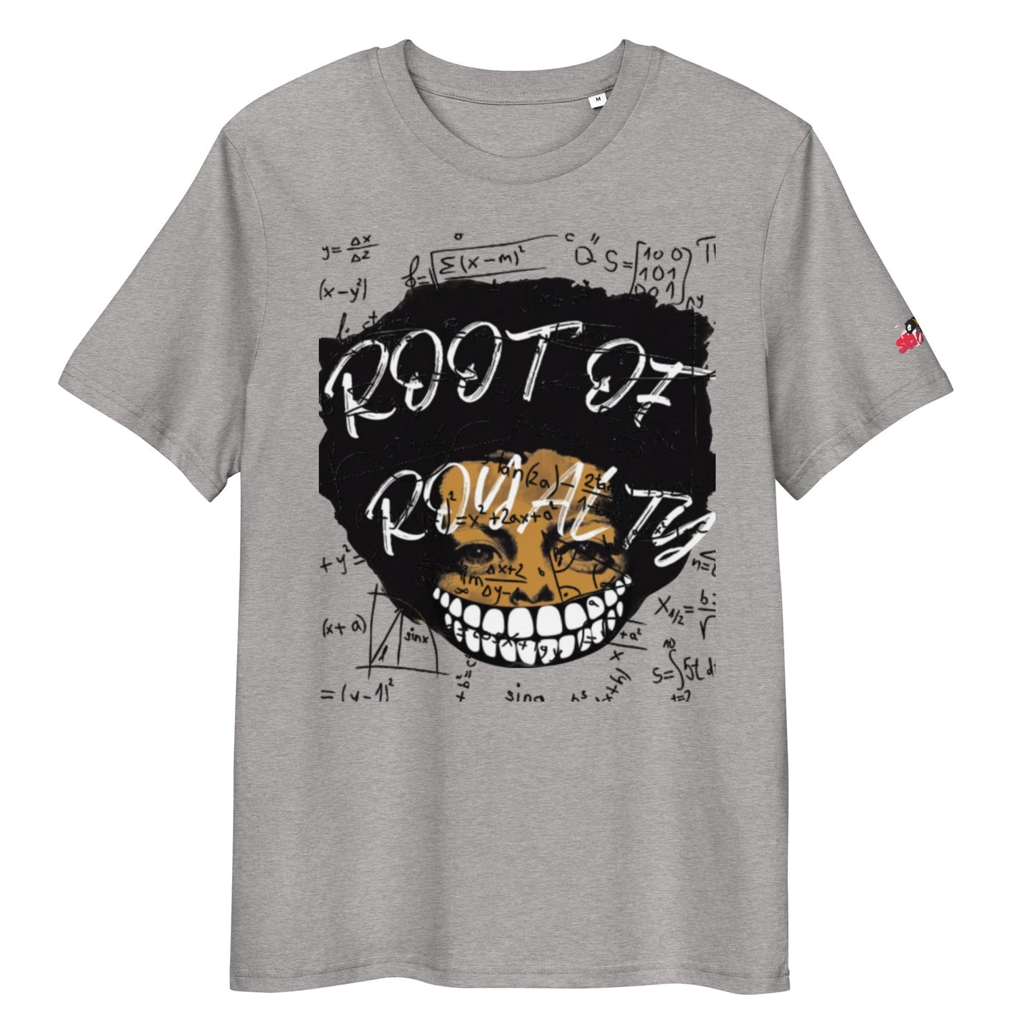 Beesmoove root of royalty Unisex organic cotton t-shirt - Beesmoove