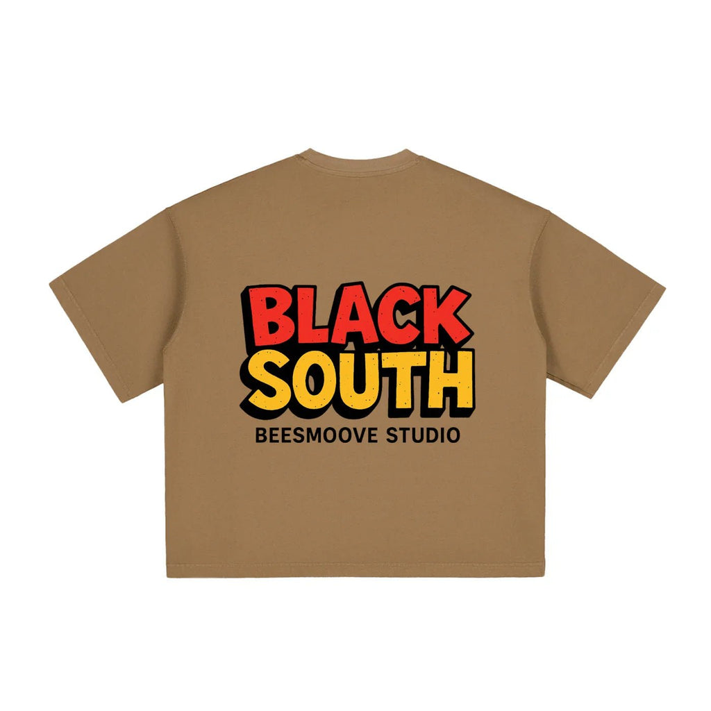 BEESMOOVE RTS Terrell Washed Boxy T-Shirt - Beesmoove