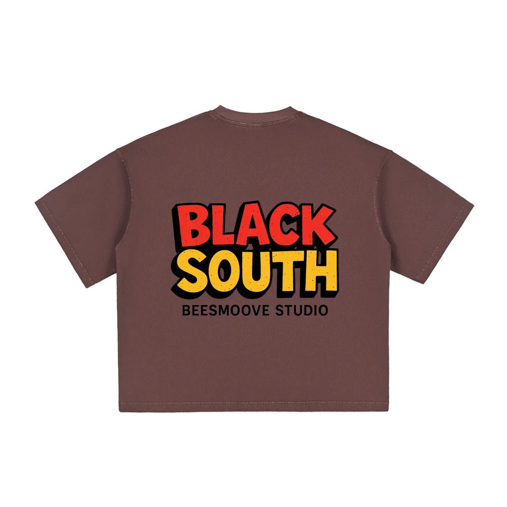 BEESMOOVE RTS Terrell Washed Boxy T-Shirt - Beesmoove