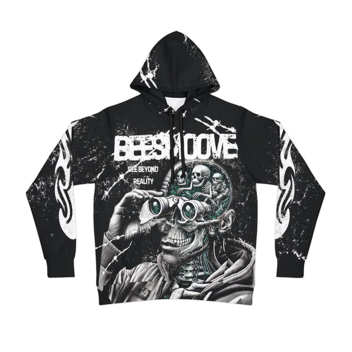 BEESMOOVE See Beyond Reality Fashion Hoodie (AOP) - Beesmoove