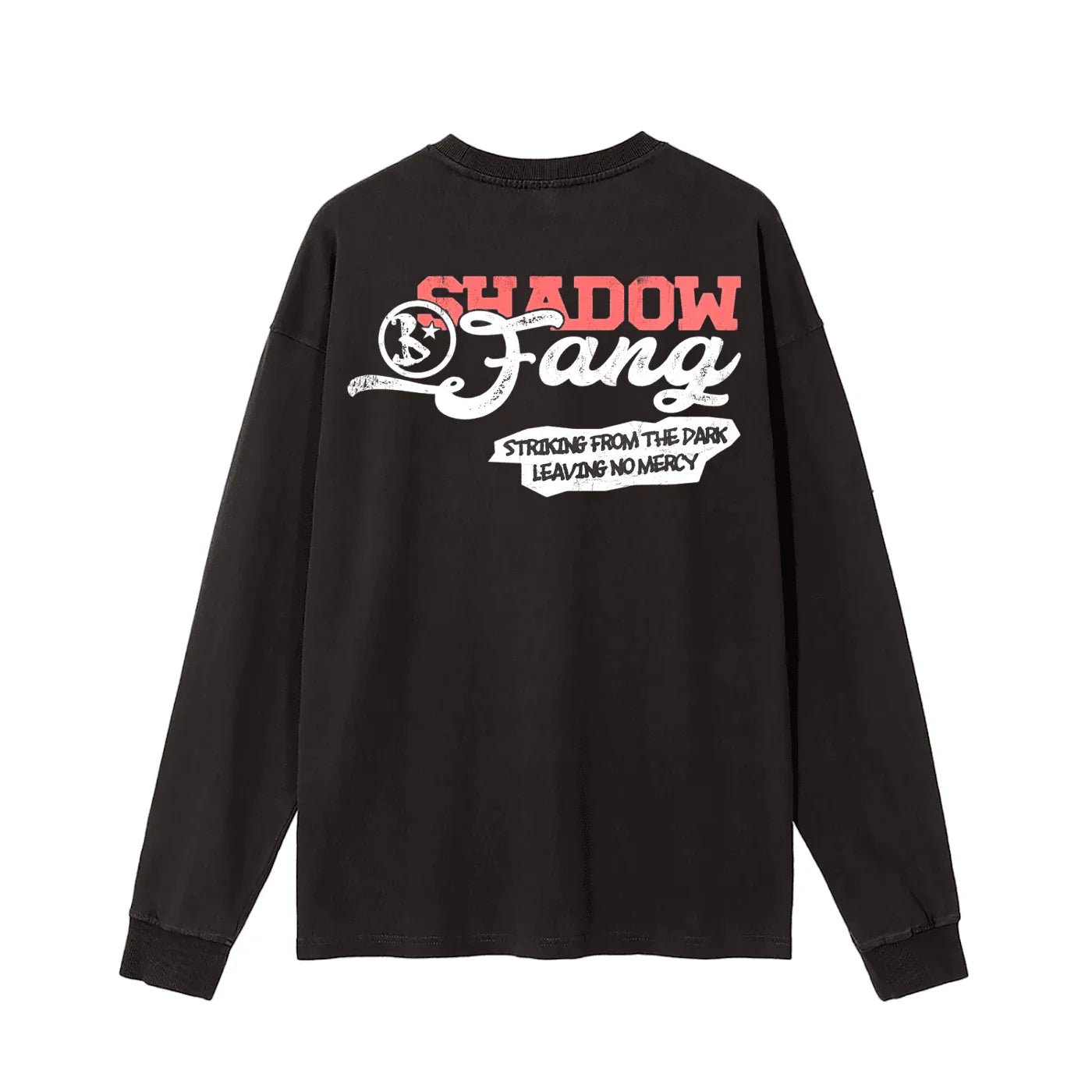 BEESMOOVE Shadow Fang Edition Vintage Washed Long Sleeve T-Shirt - Beesmoove