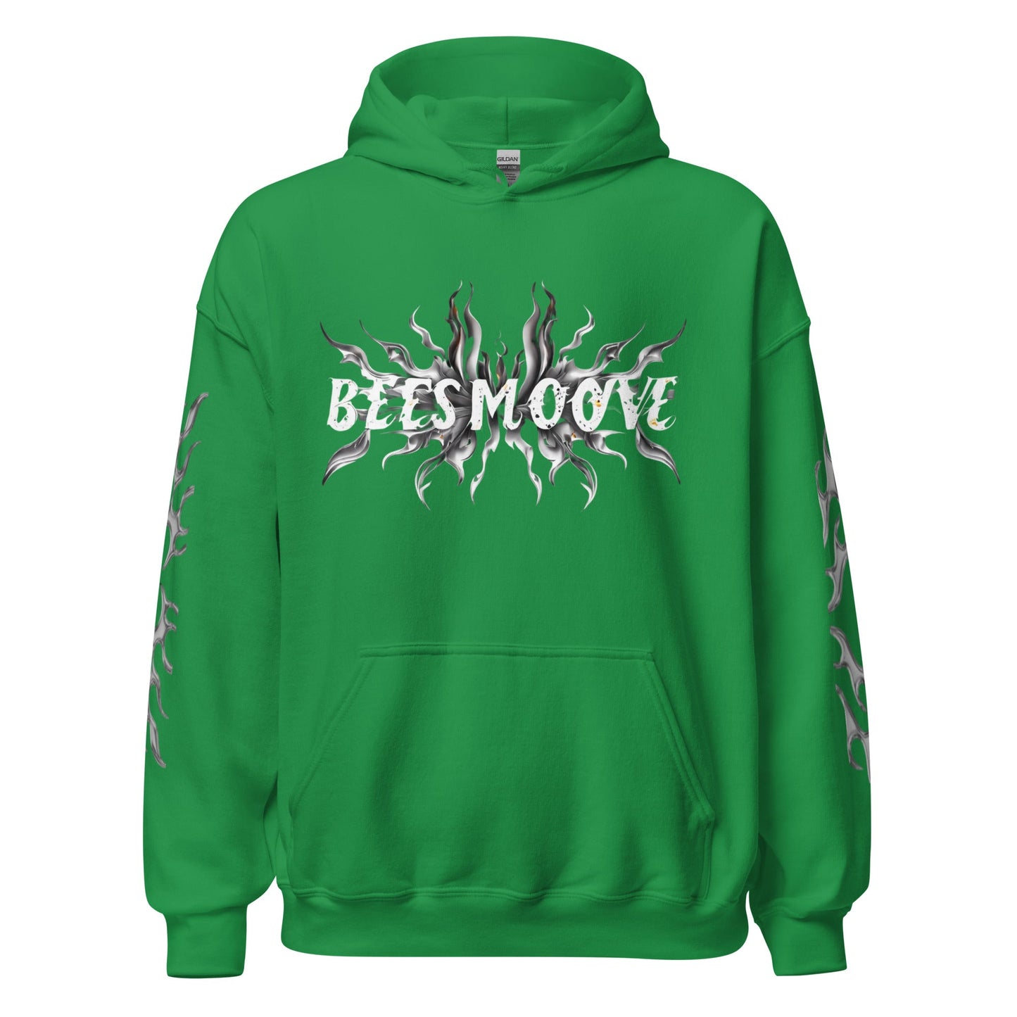 Beesmoove silver flame Unisex Hoodie - Beesmoove