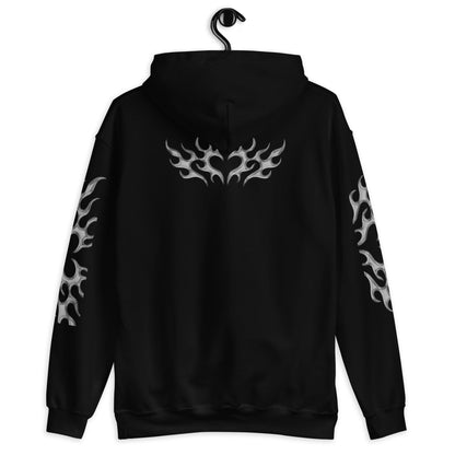 Beesmoove silver flame Unisex Hoodie - Beesmoove