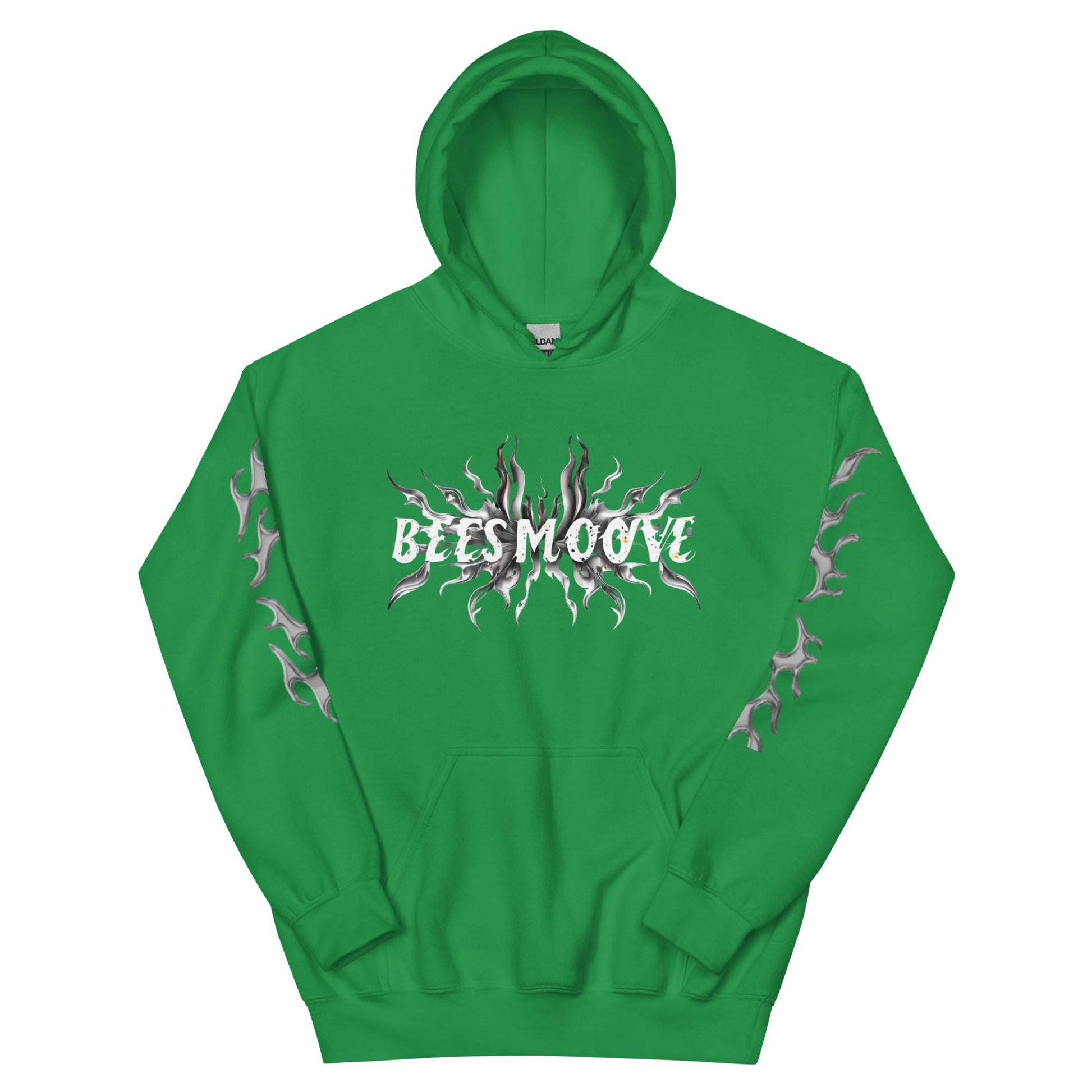 Beesmoove silver flame Unisex Hoodie - Beesmoove