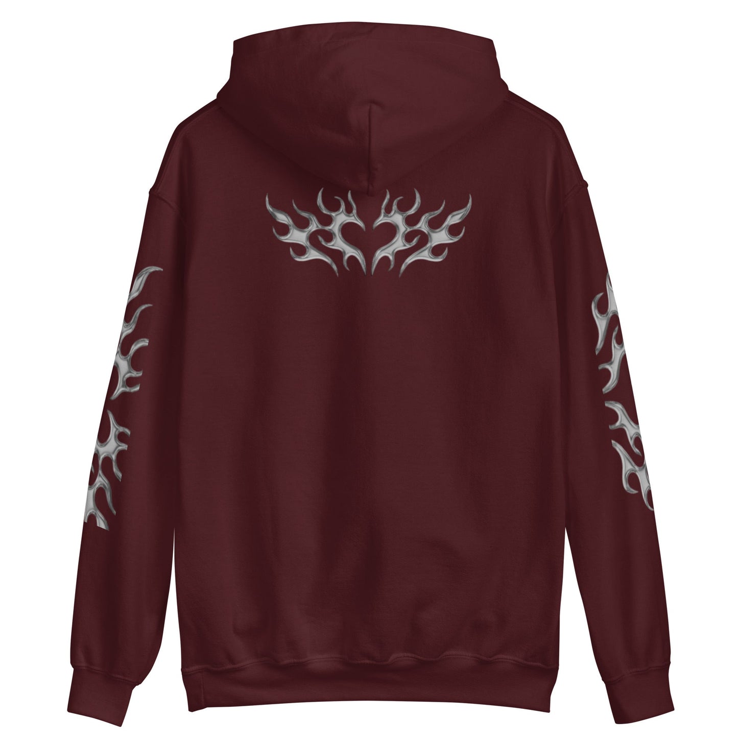 Beesmoove silver flame Unisex Hoodie - Beesmoove