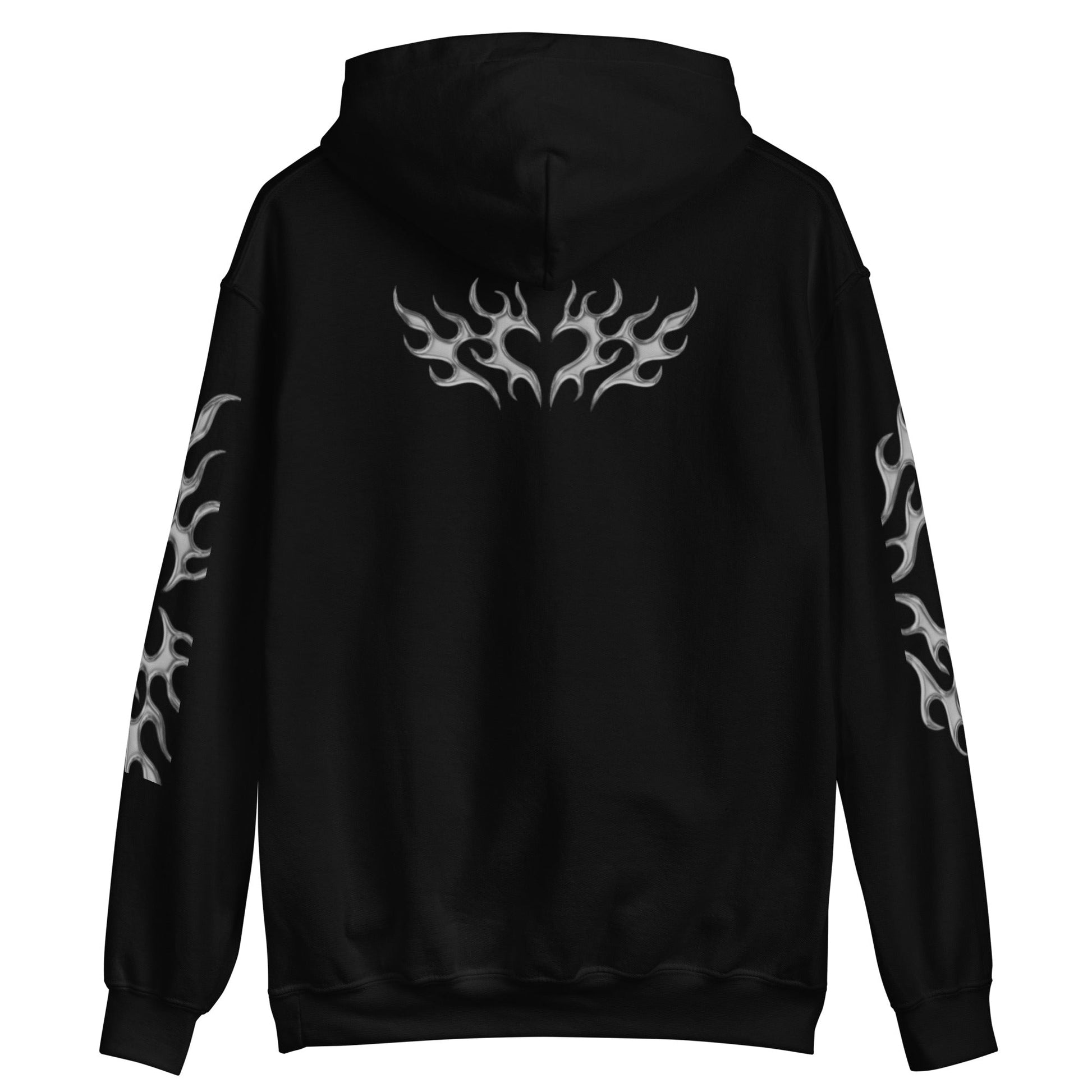 Beesmoove silver flame Unisex Hoodie - Beesmoove