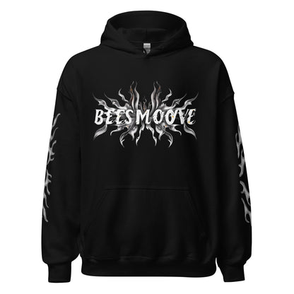 Beesmoove silver flame Unisex Hoodie - Beesmoove