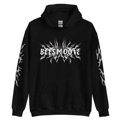 Beesmoove silver flame Unisex Hoodie - Beesmoove