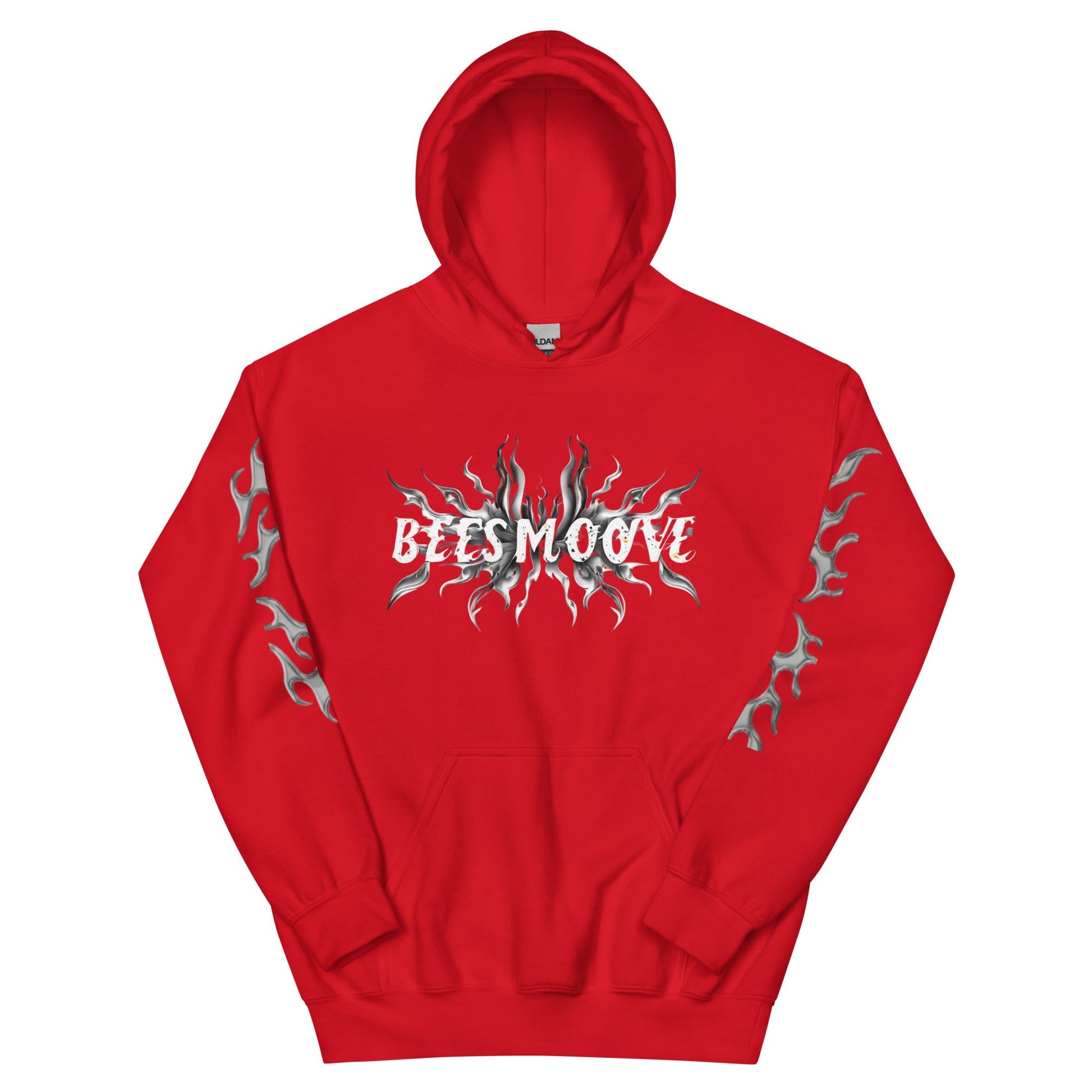 Beesmoove silver flame Unisex Hoodie - Beesmoove