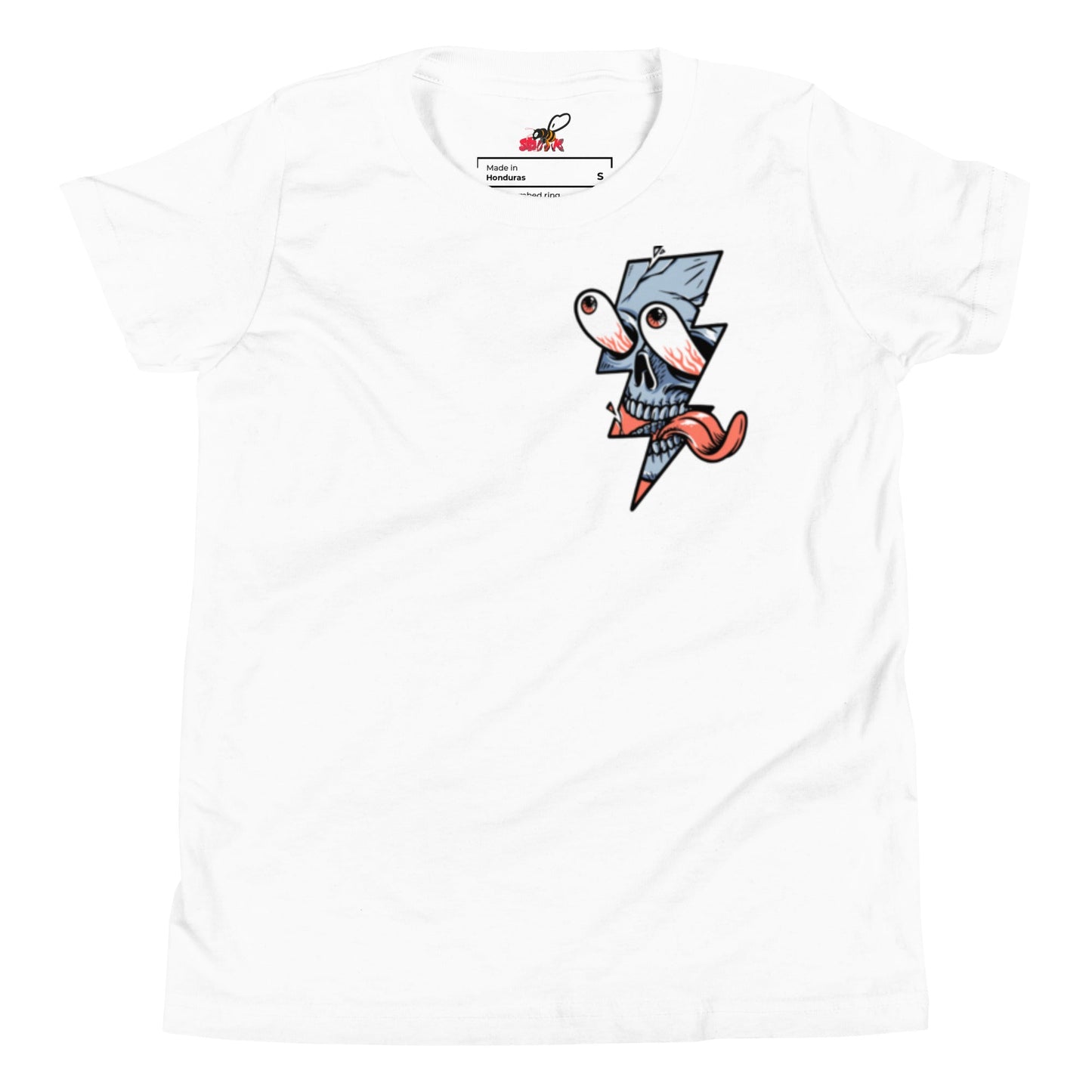 Beesmoove skull gamer Youth Short Sleeve T-Shirt - Beesmoove