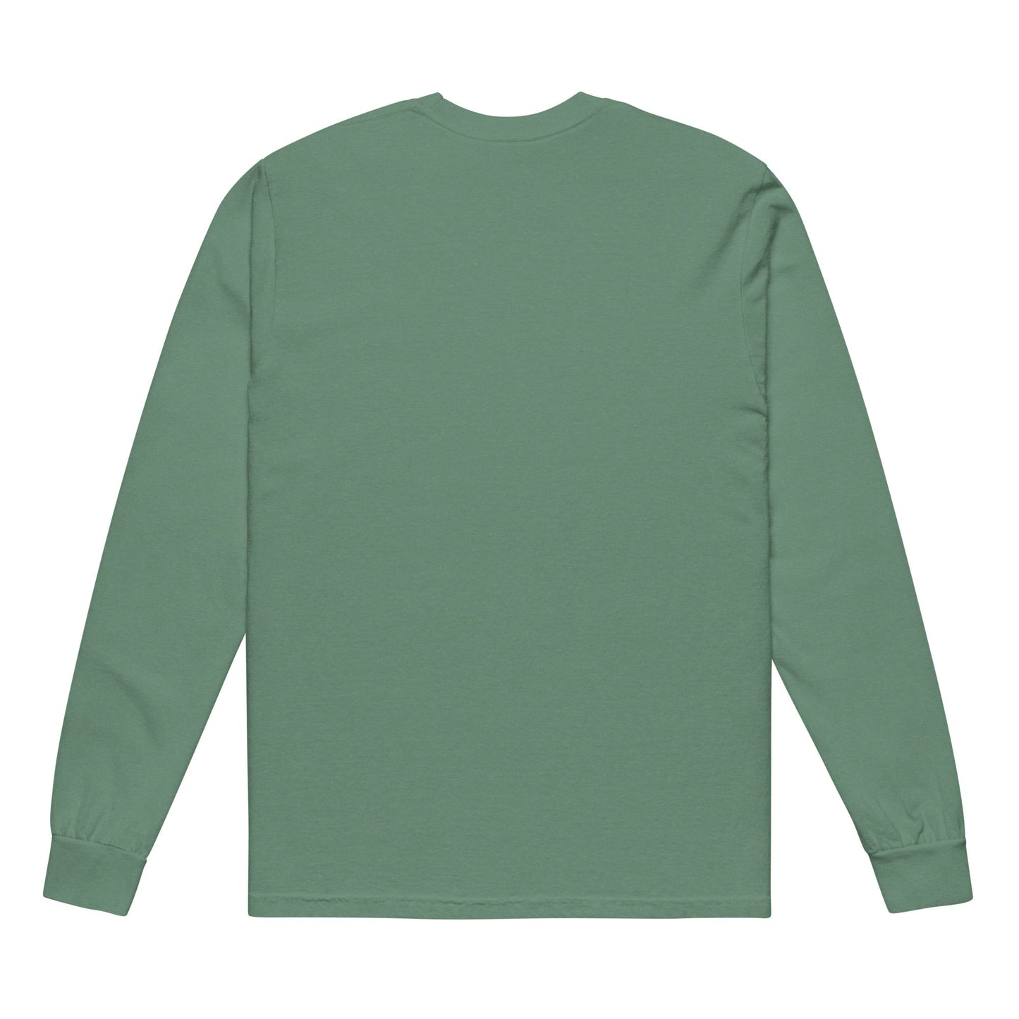 Beesmoove small logo Garment - dyed heavyweight long - sleeve shirt - Beesmoove