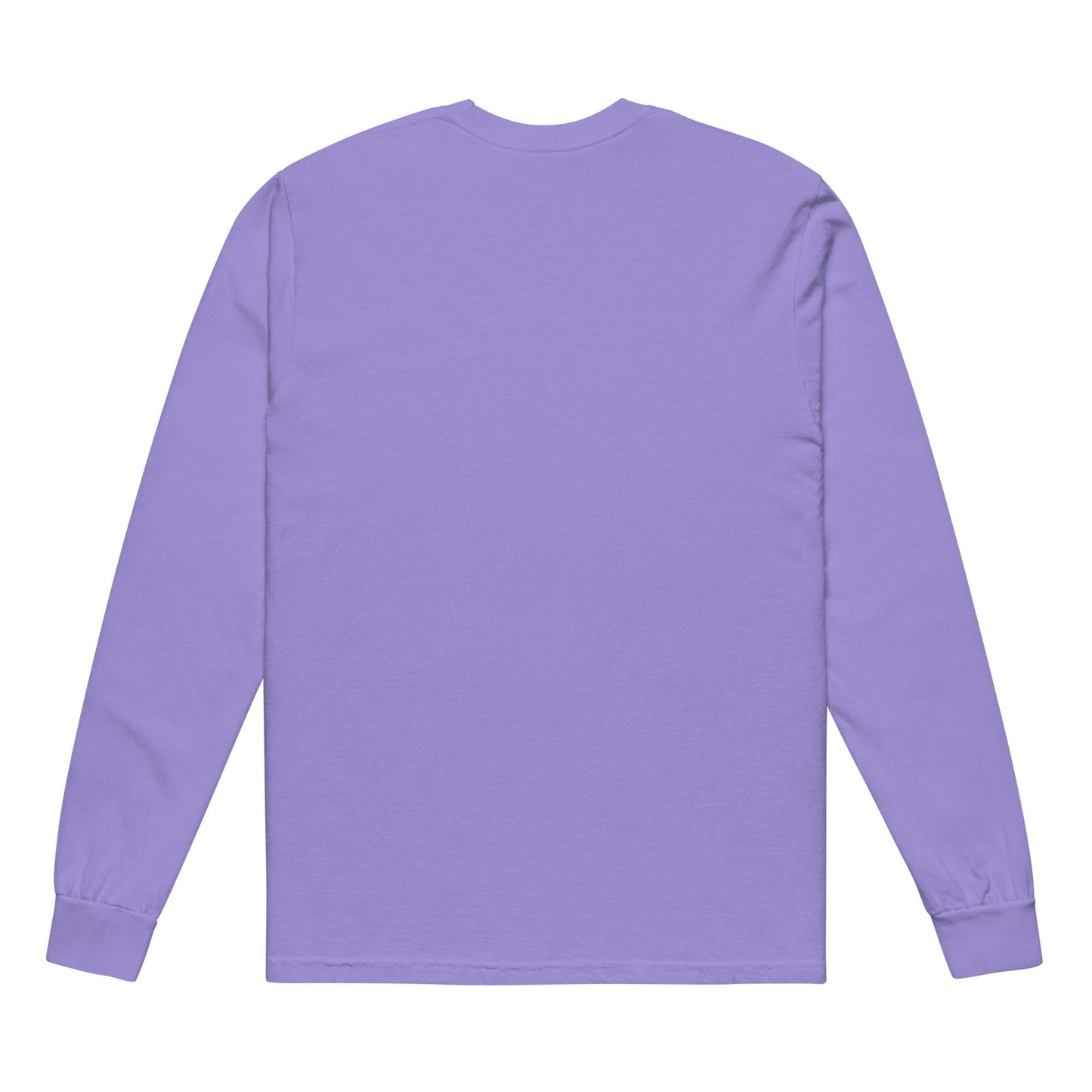 Beesmoove small logo Garment - dyed heavyweight long - sleeve shirt - Beesmoove