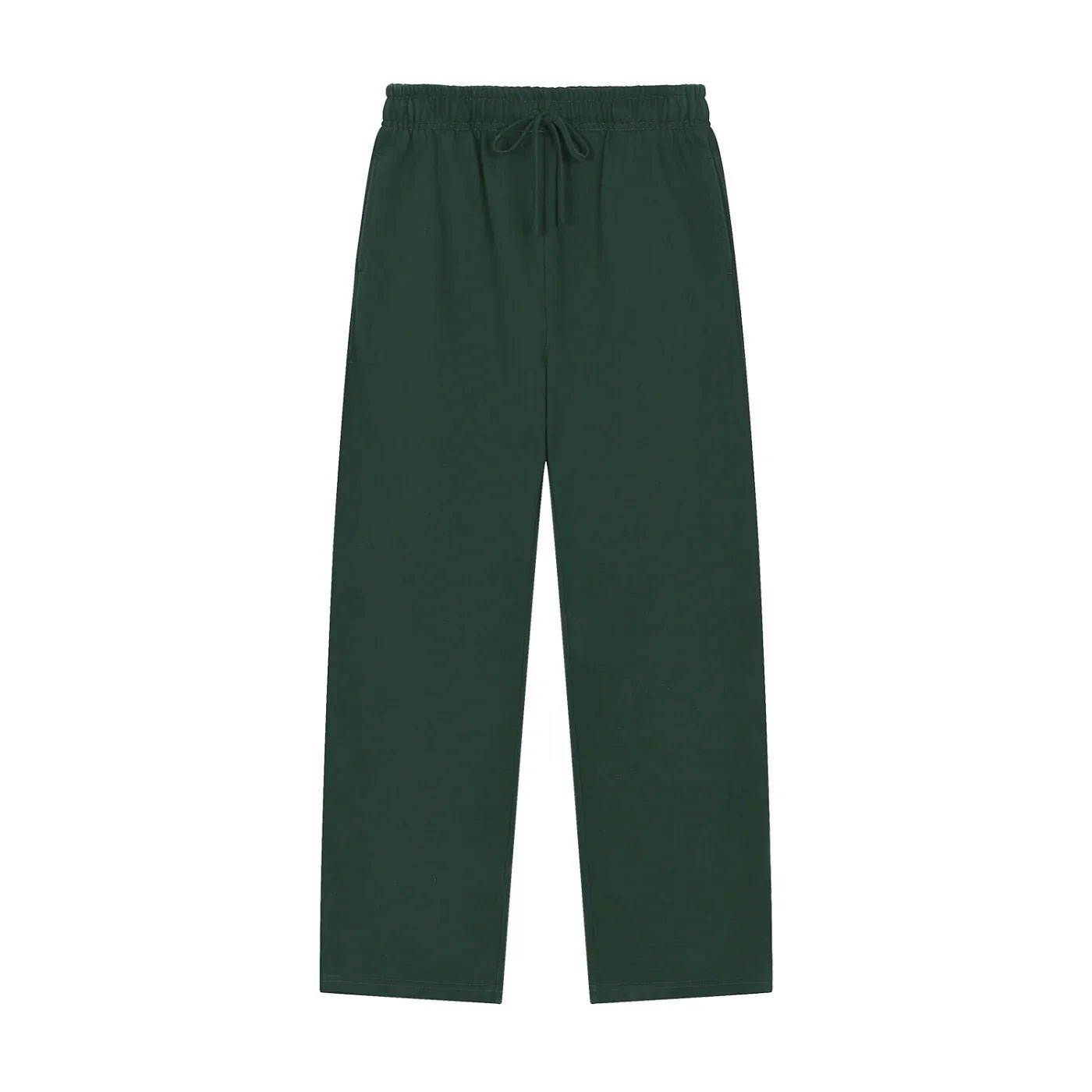 BEESMOOVE Solid Color Straight - Leg Sweatpants - Beesmoove