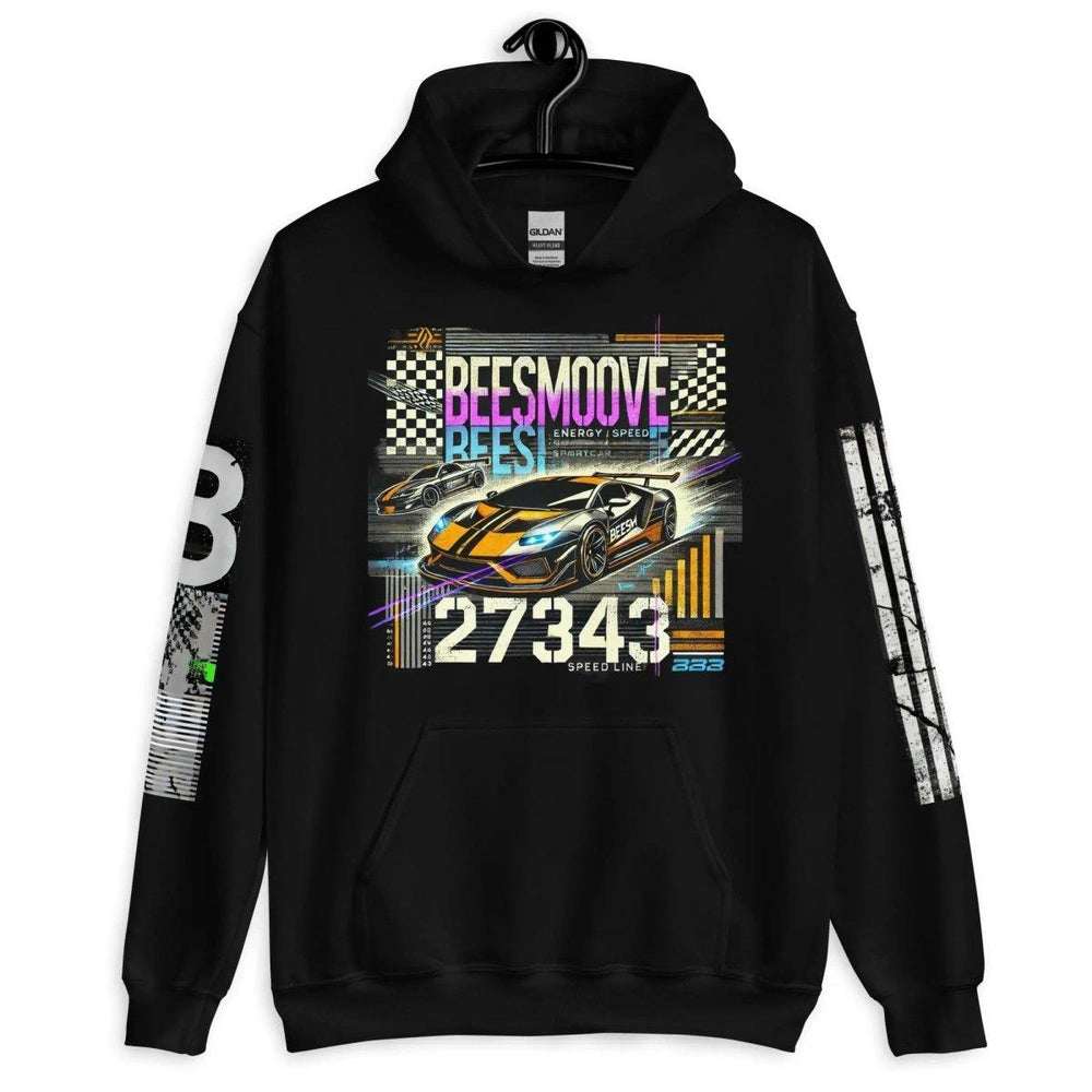 Beesmoove speed line motion Unisex Hoodie - Beesmoove 