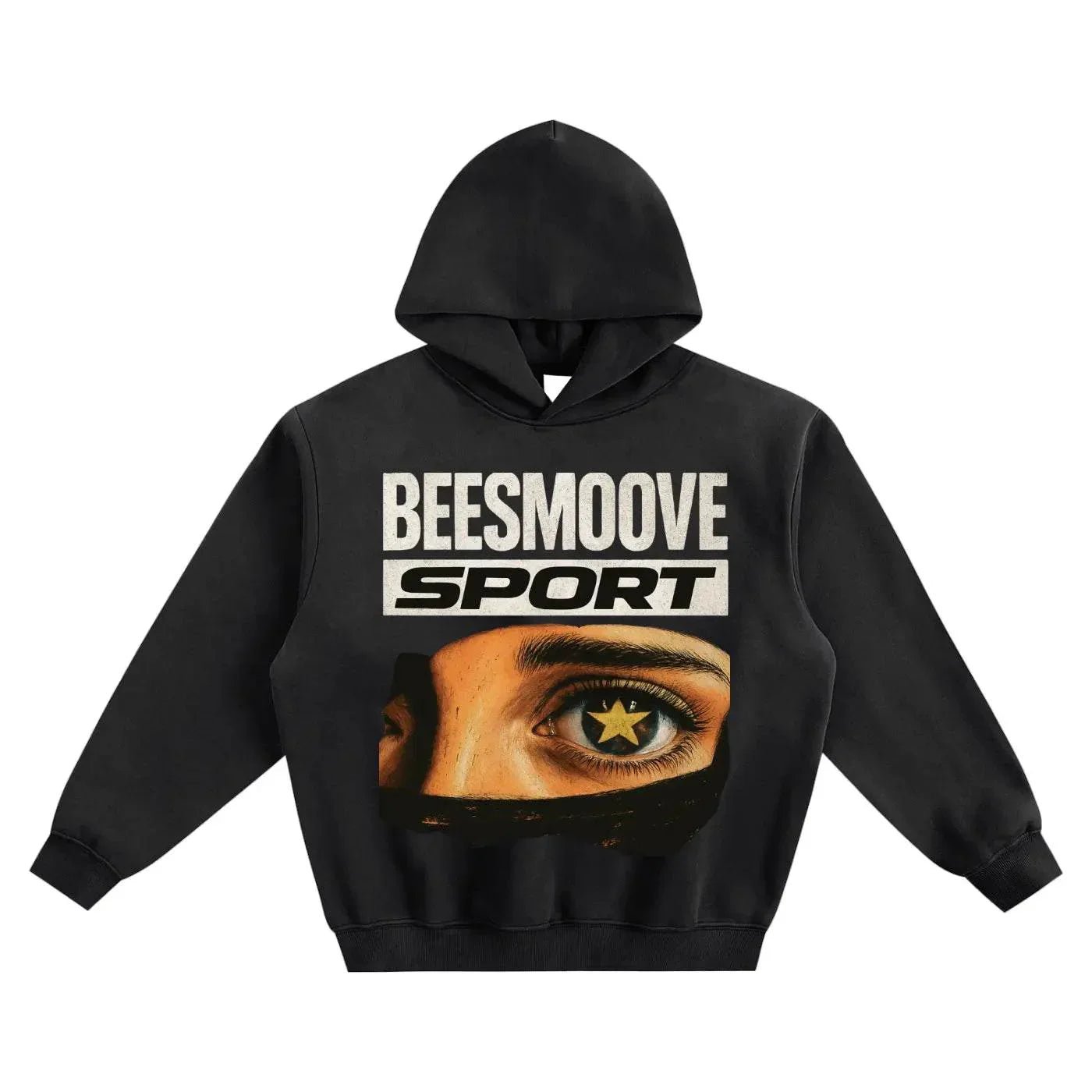 BEESMOOVE Sport STAY WOKE Fleeced Boxy Hoodie - Beesmoove