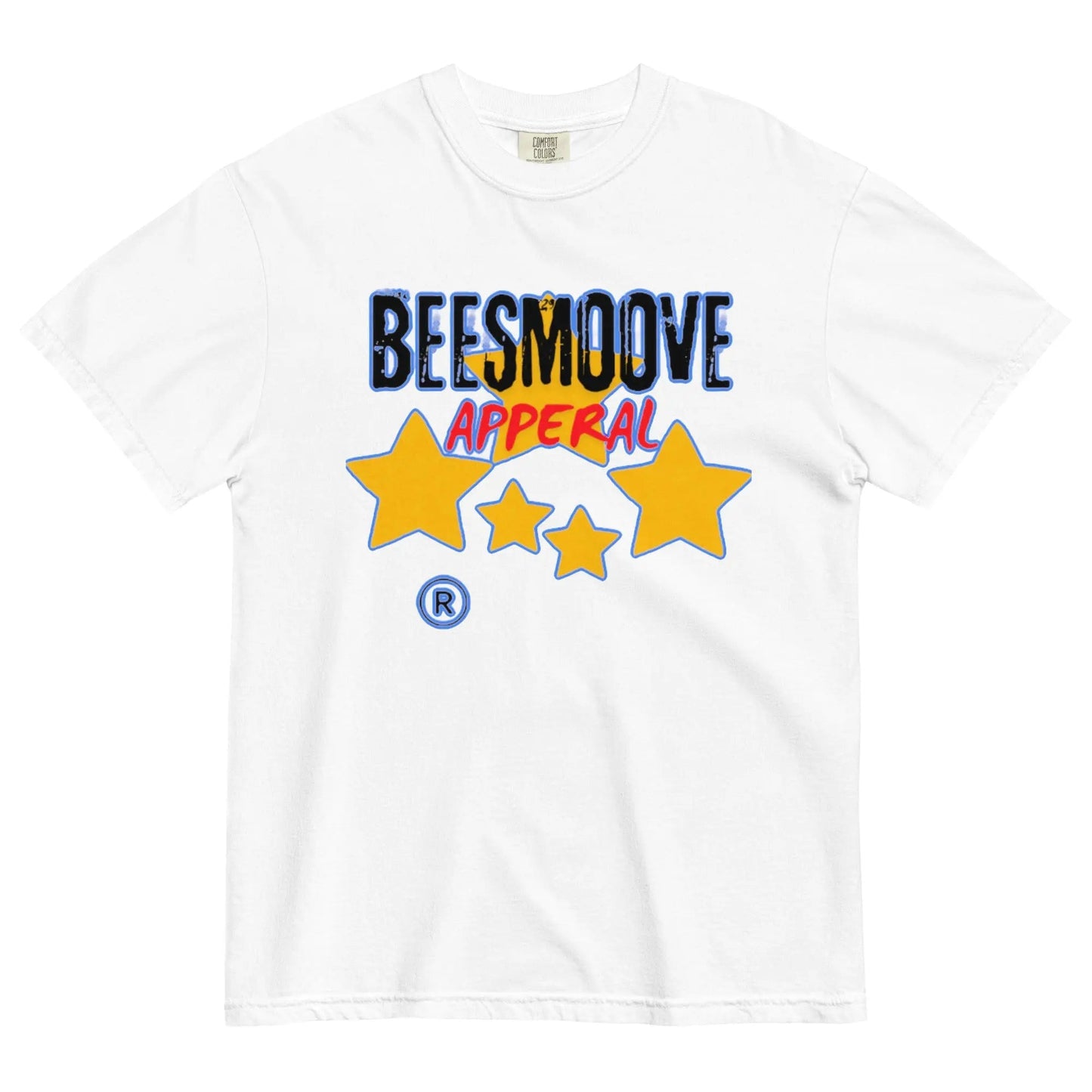 Beesmoove star Unisex garment - dyed heavyweight t-shirt - Beesmoove