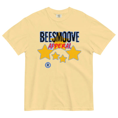 Beesmoove star Unisex garment - dyed heavyweight t-shirt - Beesmoove