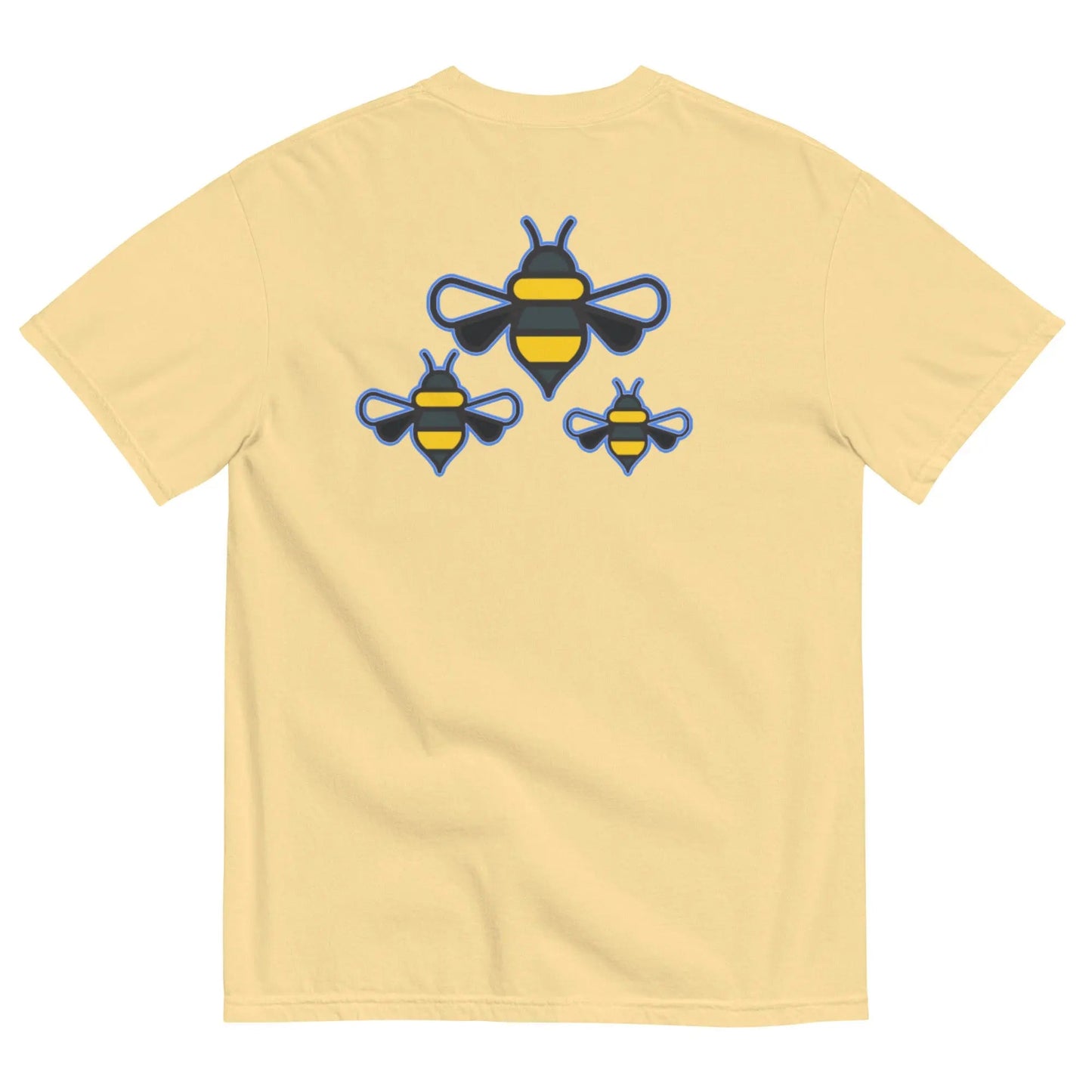 Beesmoove star Unisex garment - dyed heavyweight t-shirt - Beesmoove