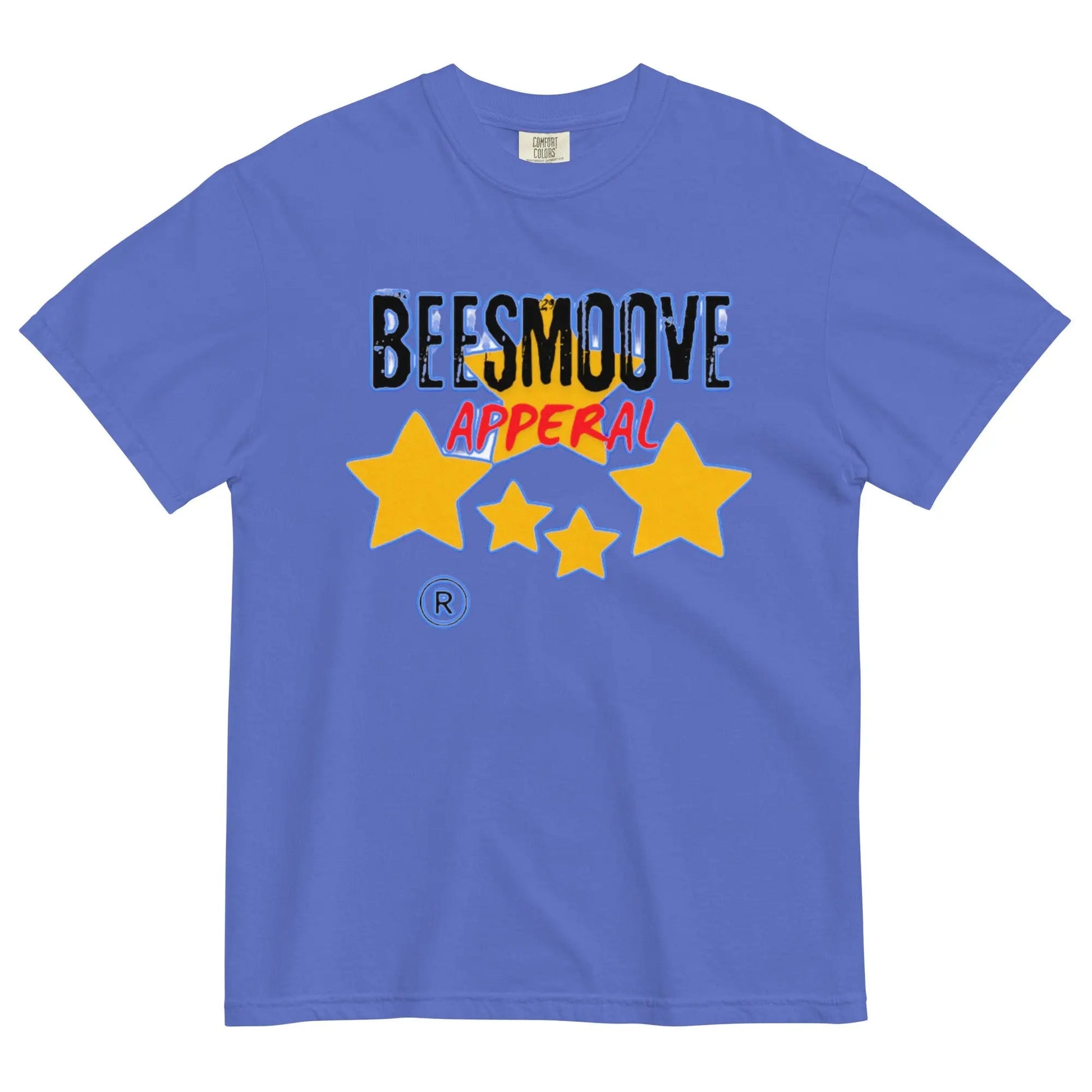 Beesmoove star Unisex garment - dyed heavyweight t-shirt - Beesmoove