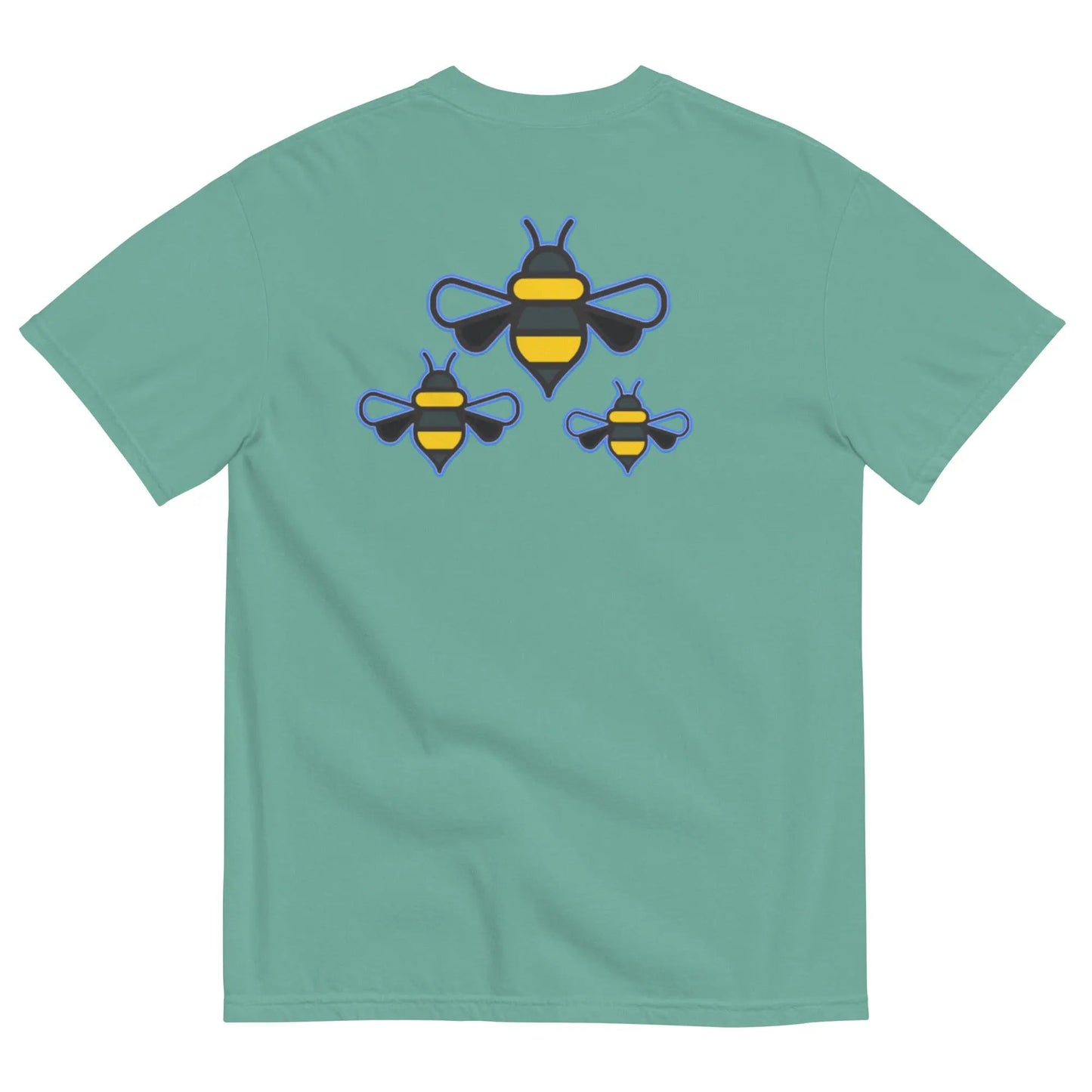 Beesmoove star Unisex garment - dyed heavyweight t-shirt - Beesmoove