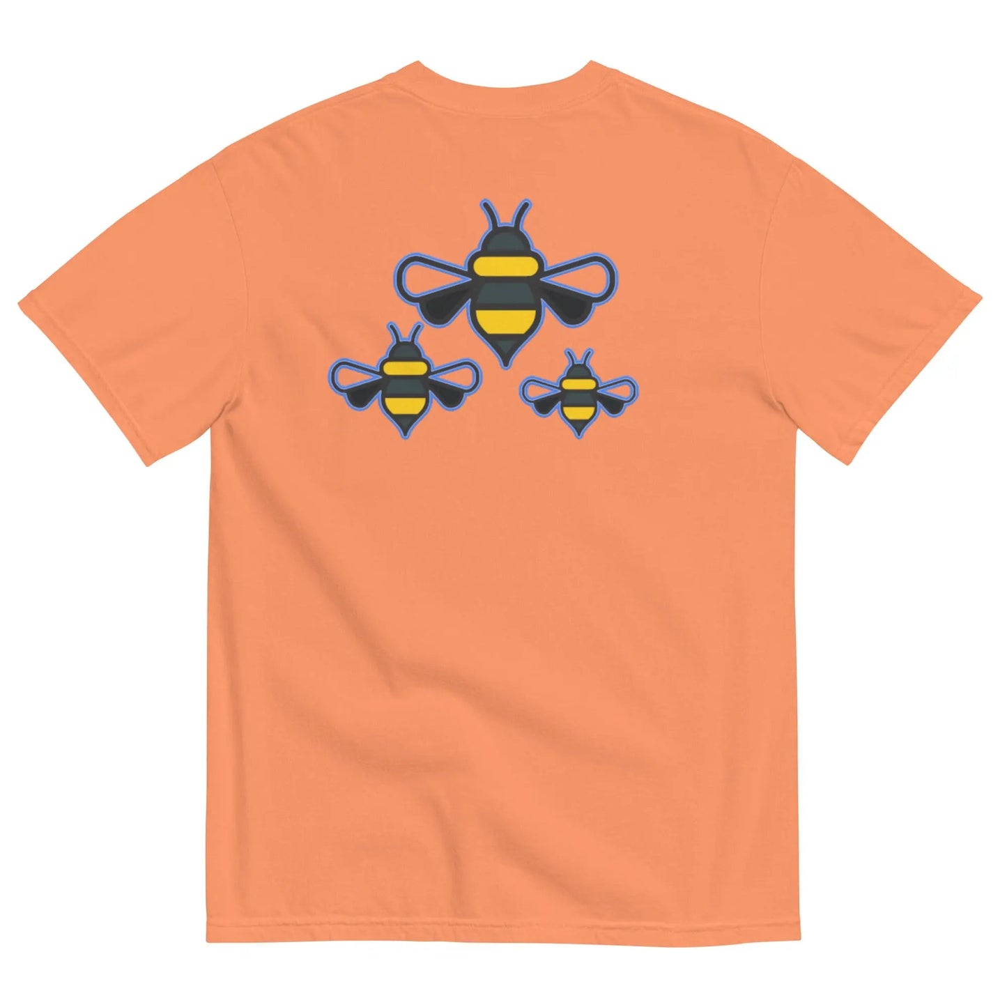 Beesmoove star Unisex garment - dyed heavyweight t-shirt - Beesmoove